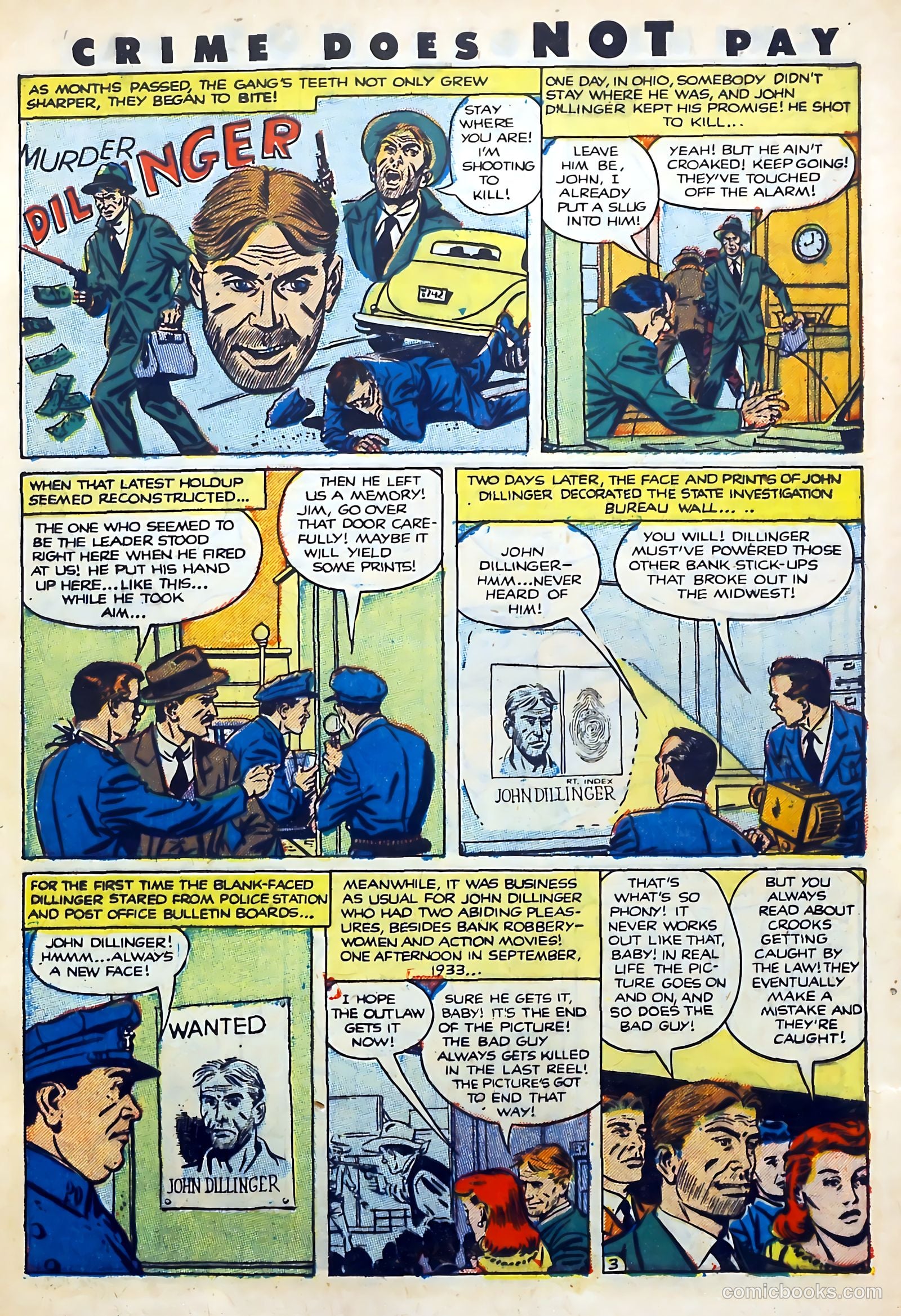 Crime Does Not Pay #116 (1952) — page 5 of 34