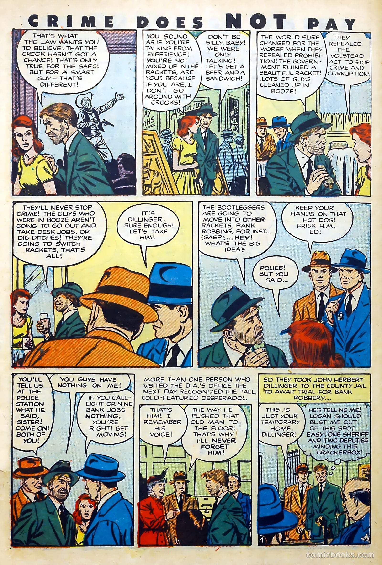 Crime Does Not Pay #116 (1952) — page 6 of 34