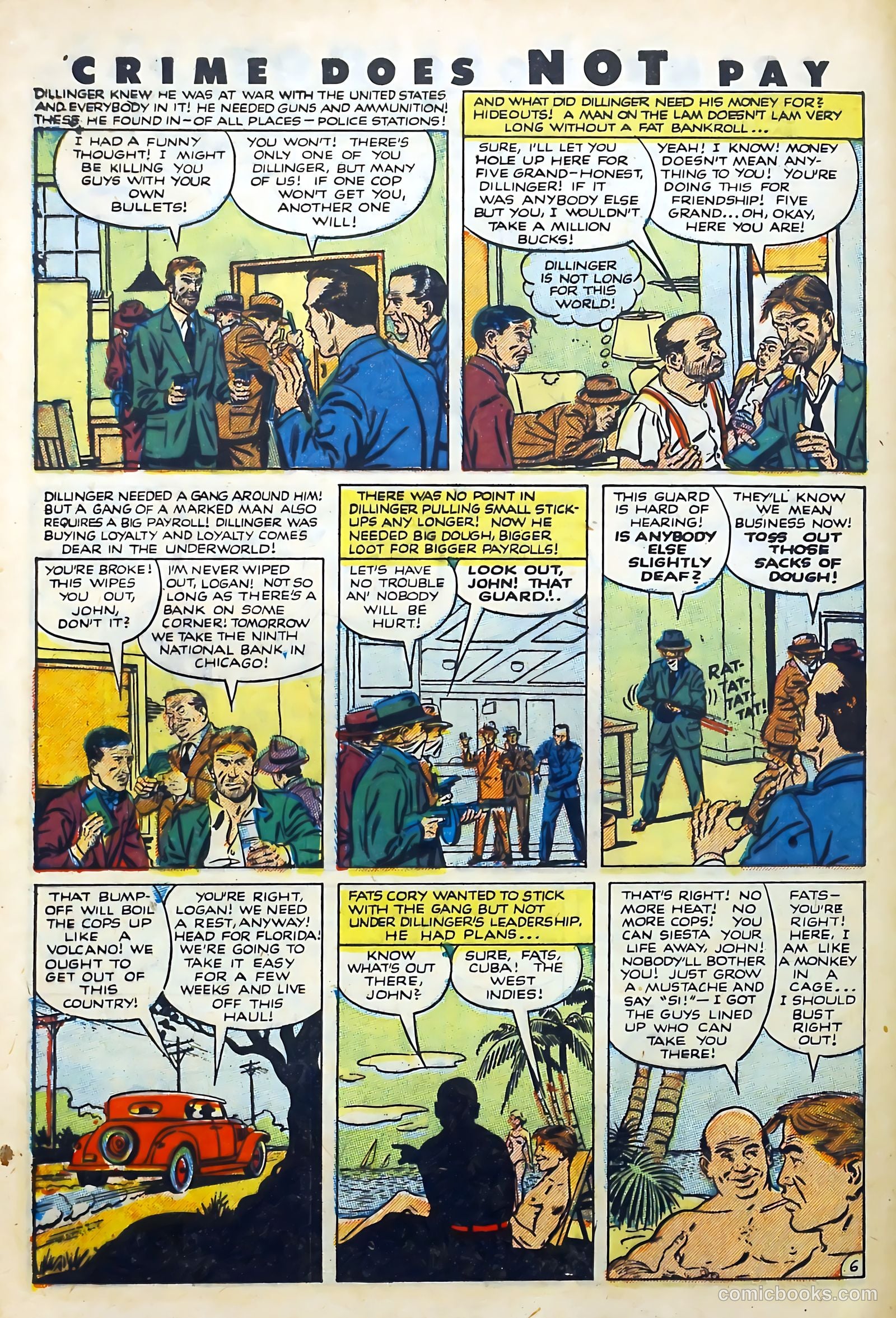 Crime Does Not Pay #116 (1952) — page 8 of 34