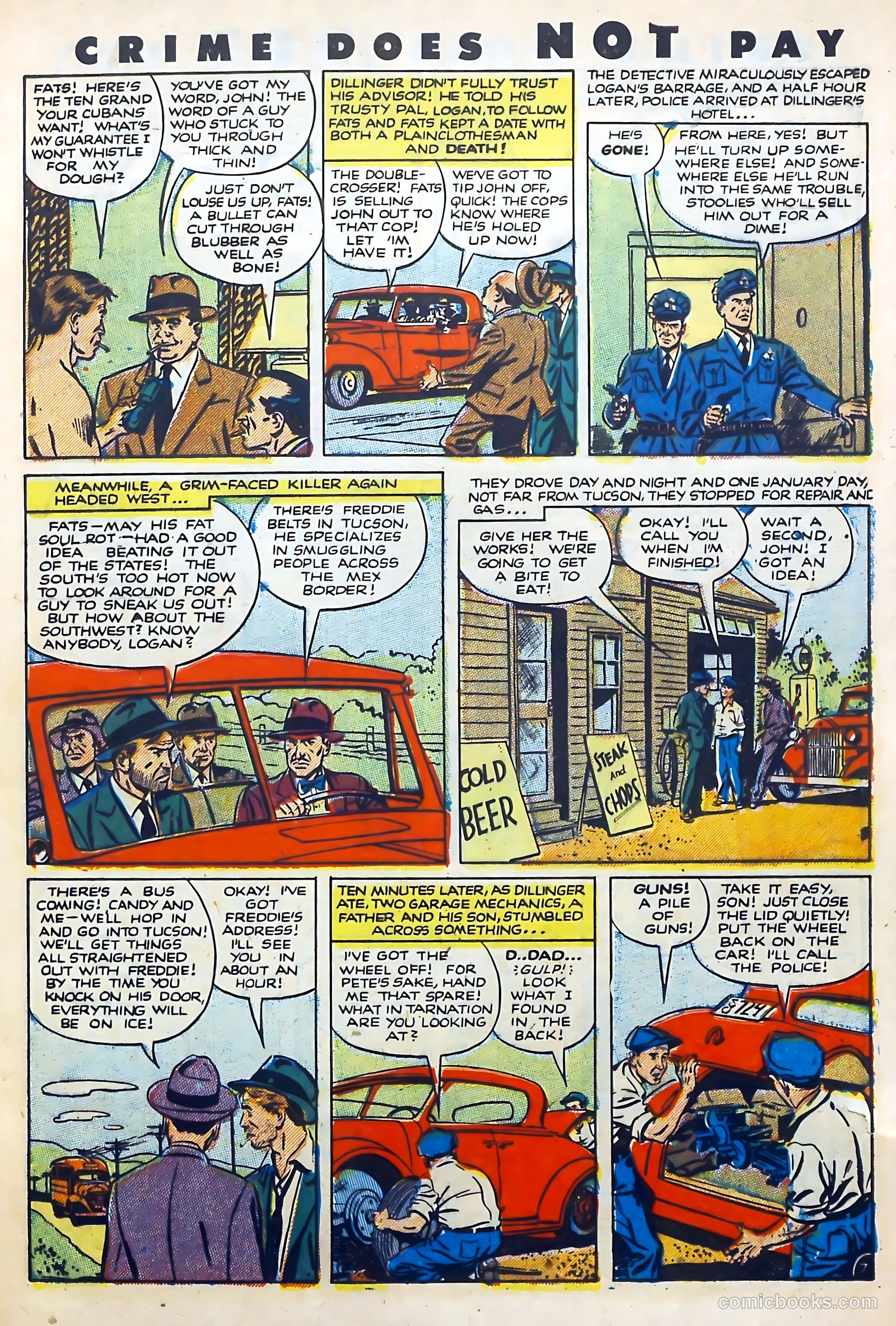 Crime Does Not Pay #116 (1952) — page 9 of 34