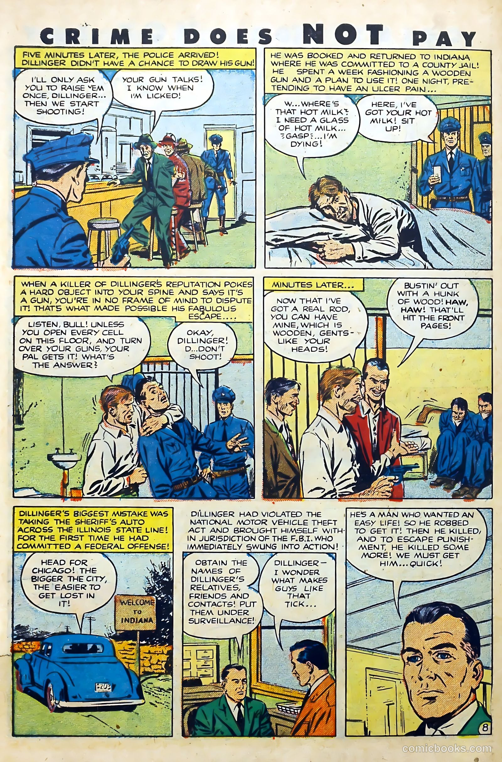 Crime Does Not Pay #116 (1952) — page 10 of 34
