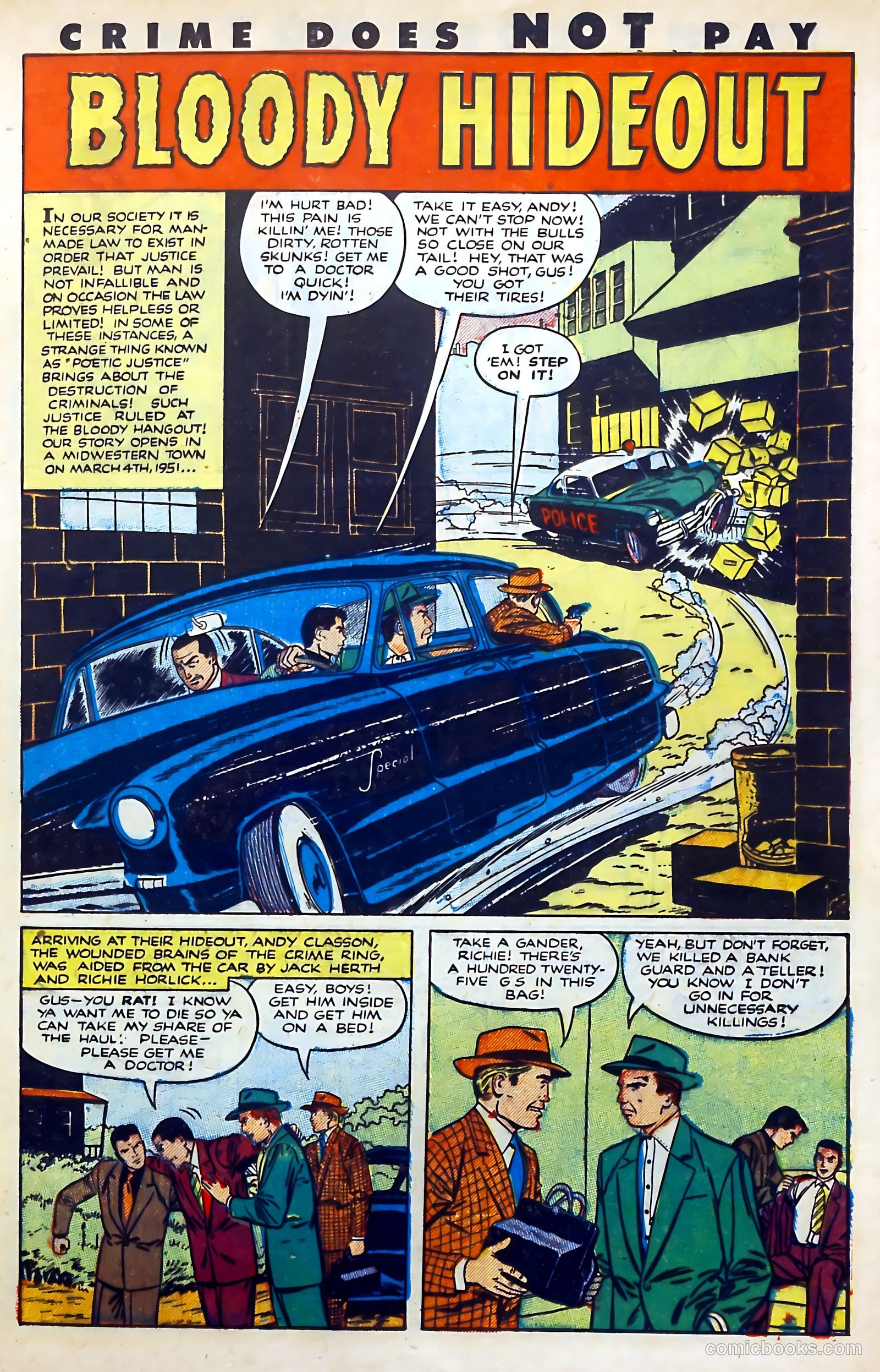 Crime Does Not Pay #116 (1952) — page 11 of 34