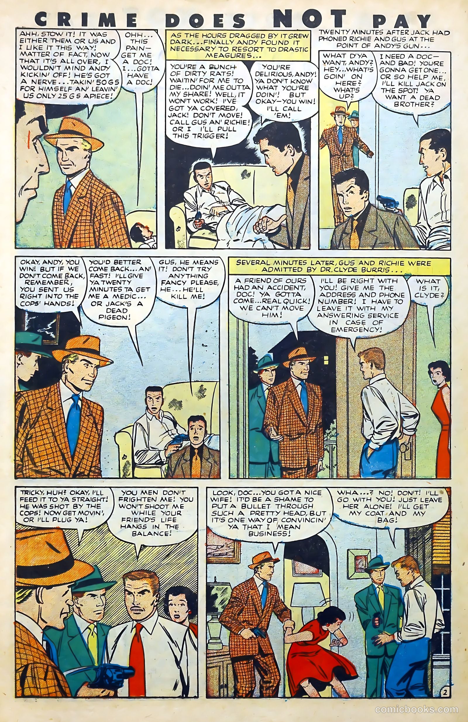 Crime Does Not Pay #116 (1952) — page 12 of 34