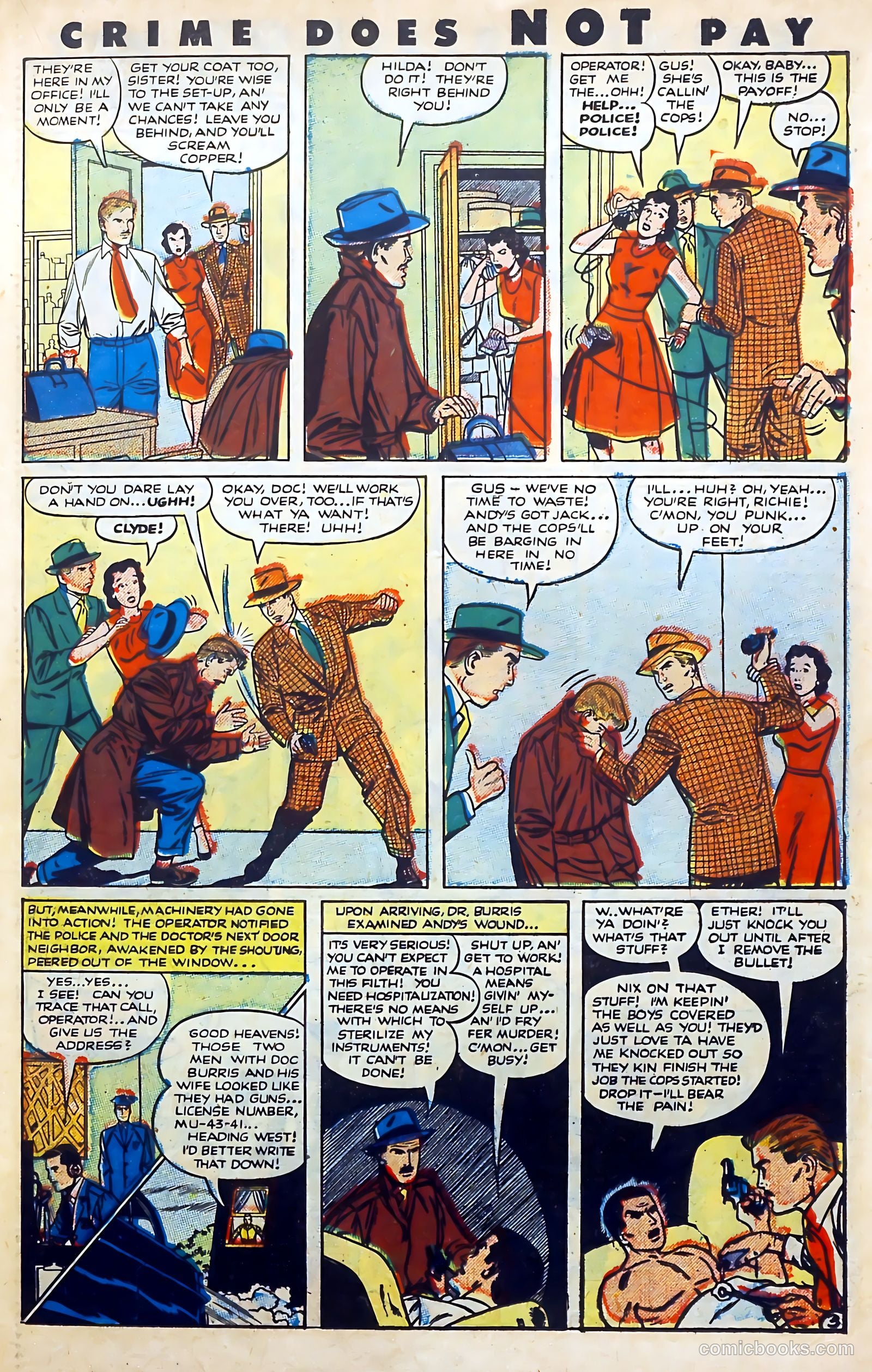 Crime Does Not Pay #116 (1952) — page 13 of 34