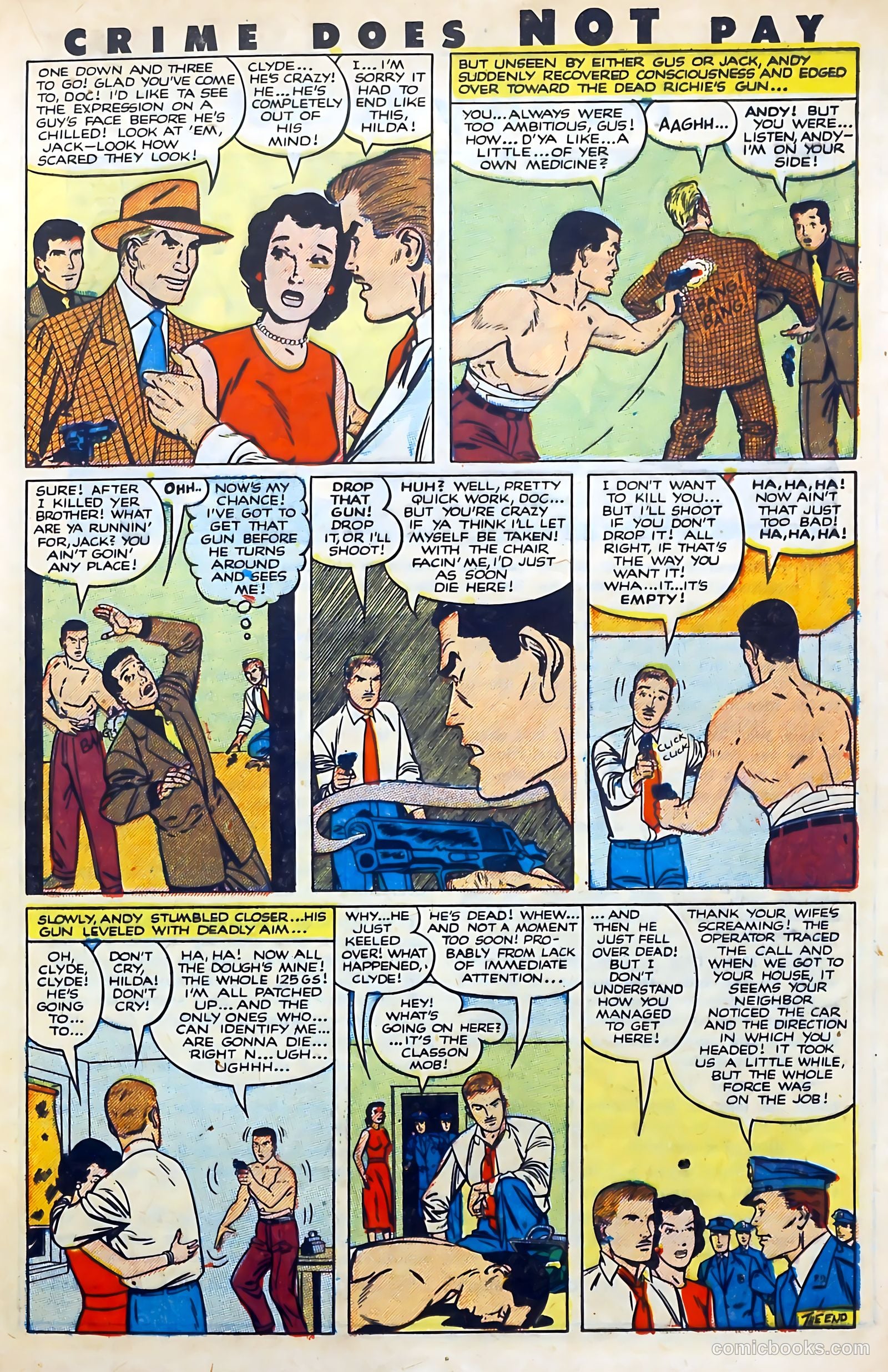 Crime Does Not Pay #116 (1952) — page 15 of 34