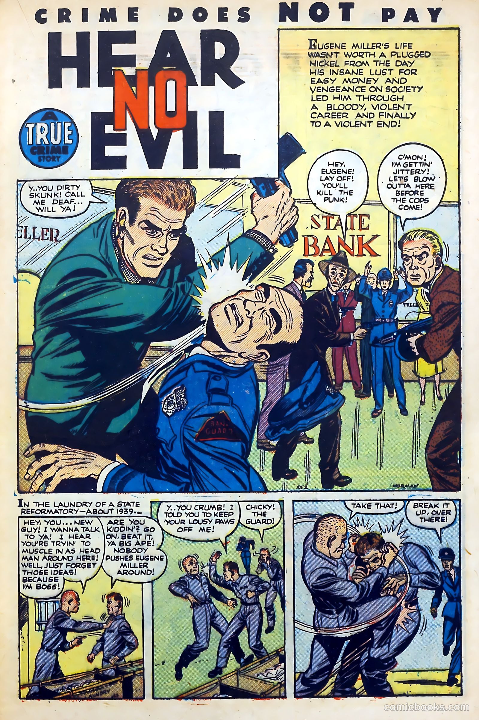 Crime Does Not Pay #116 (1952) — page 19 of 34