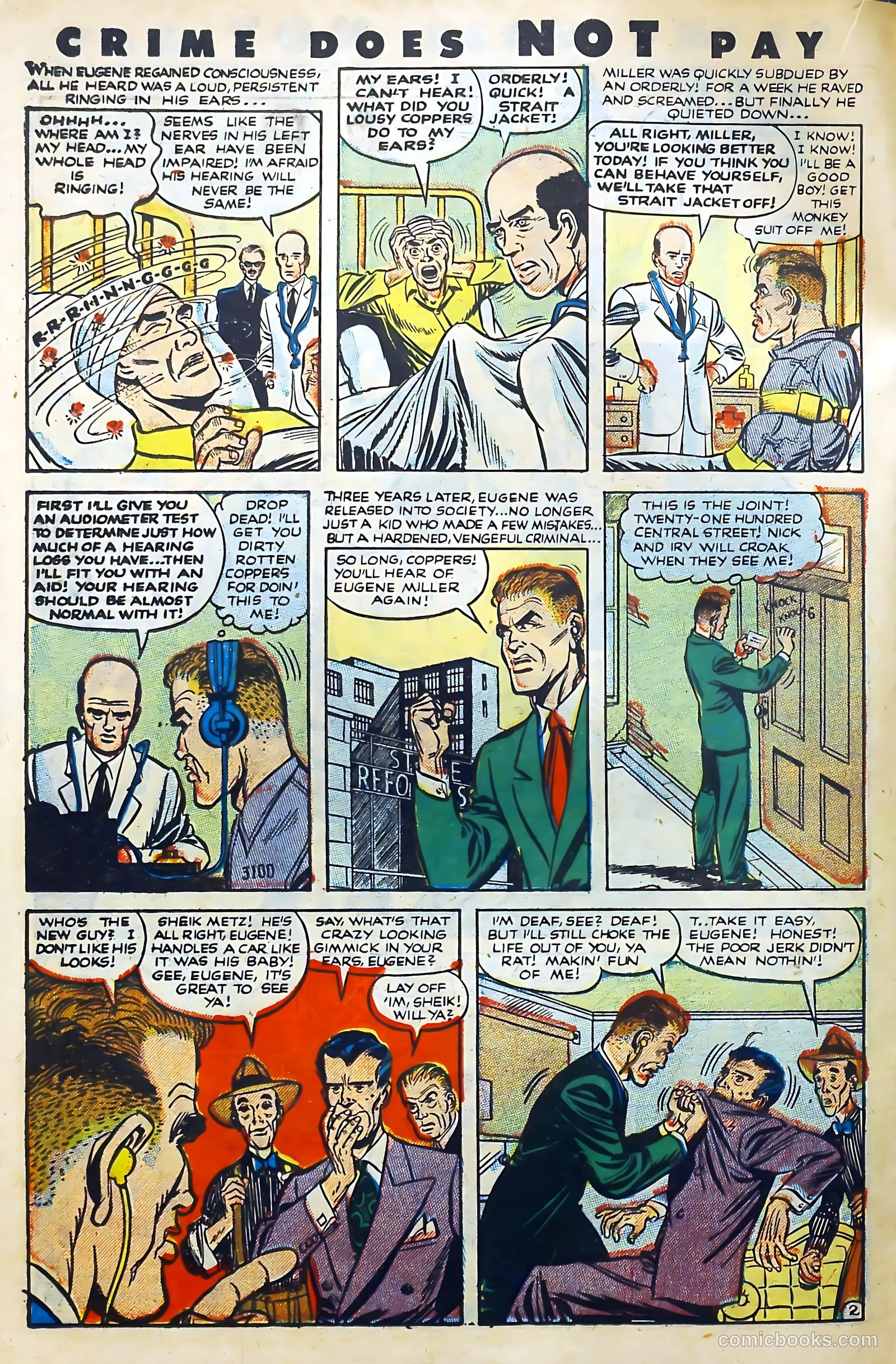 Crime Does Not Pay #116 (1952) — page 20 of 34