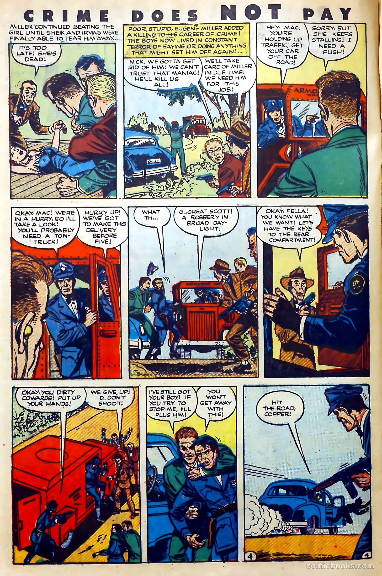 Crime Does Not Pay #116 (1952) — page 22 of 34