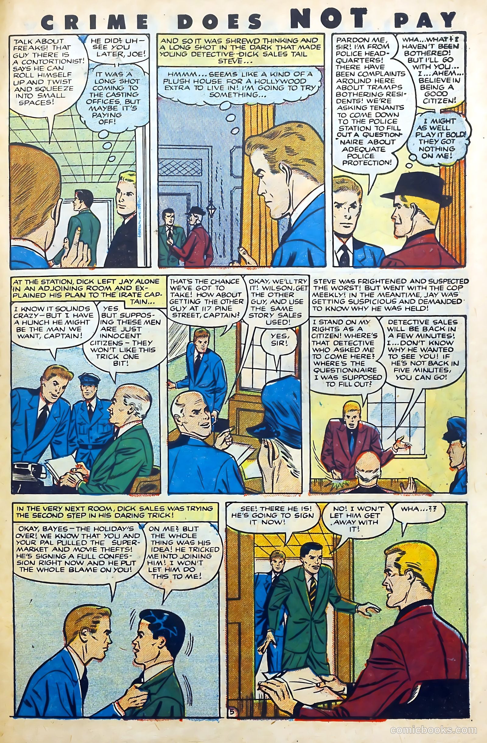 Crime Does Not Pay #116 (1952) — page 29 of 34