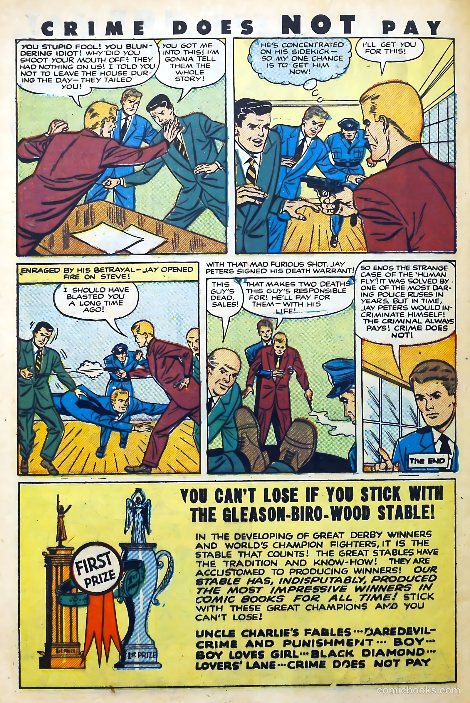 Crime Does Not Pay #116 (1952) — page 30 of 34