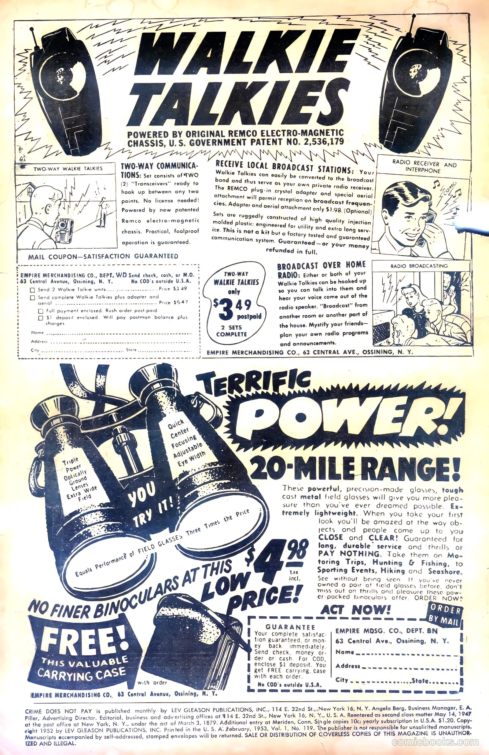 Crime Does Not Pay #119 (1953) — page 2 of 36
