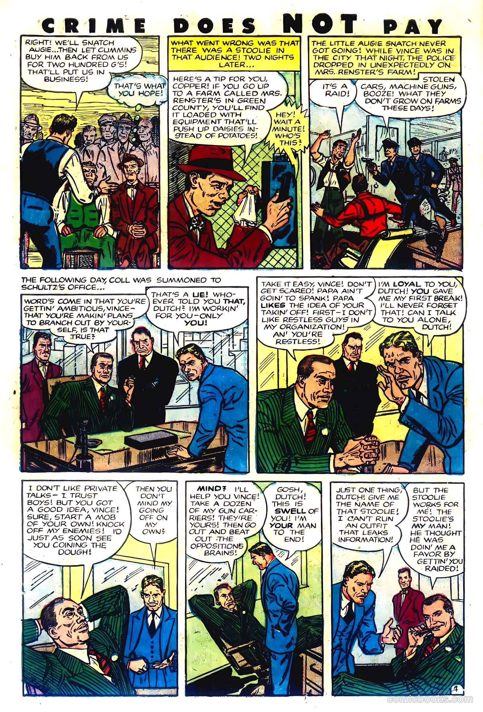 Crime Does Not Pay #119 (1953) — page 6 of 36