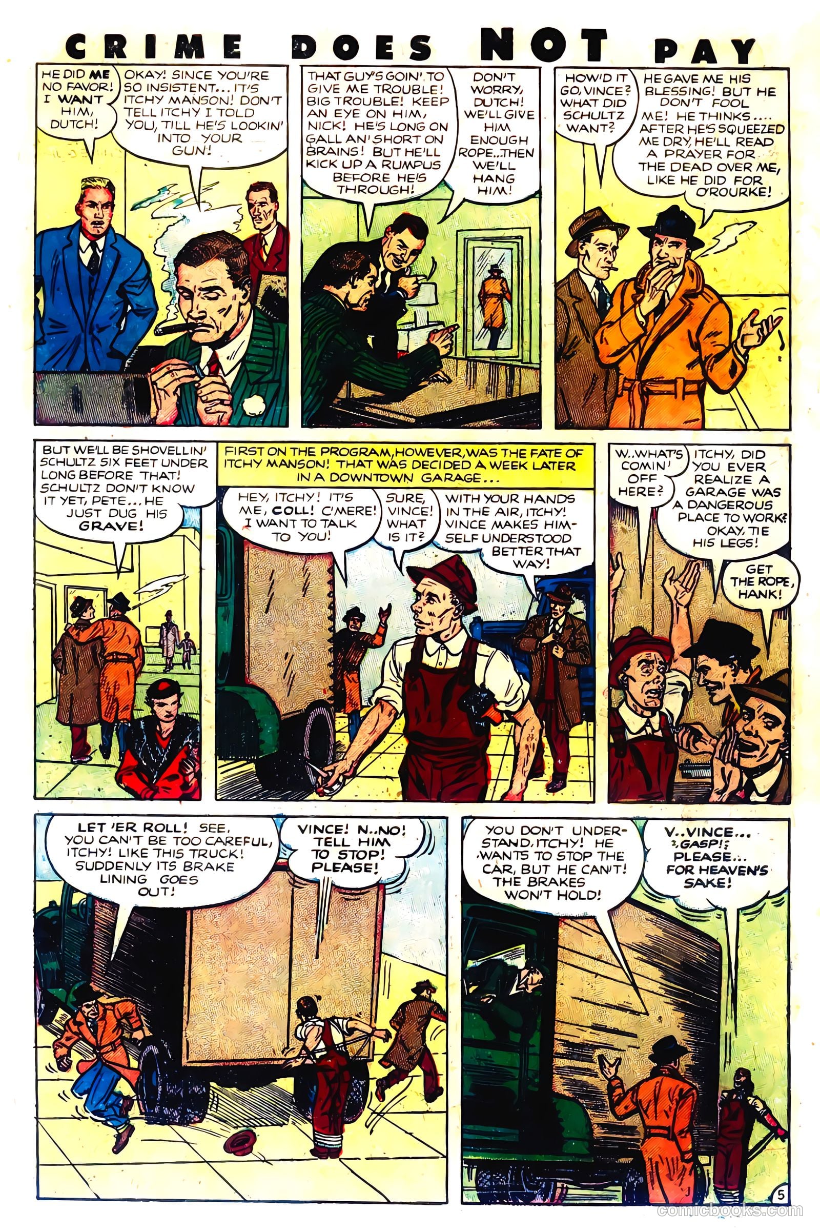 Crime Does Not Pay #119 (1953) — page 7 of 36