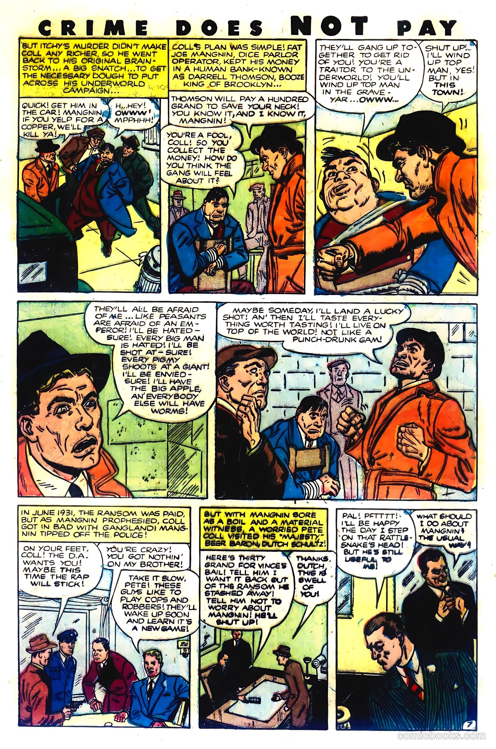 Crime Does Not Pay #119 (1953) — page 9 of 36