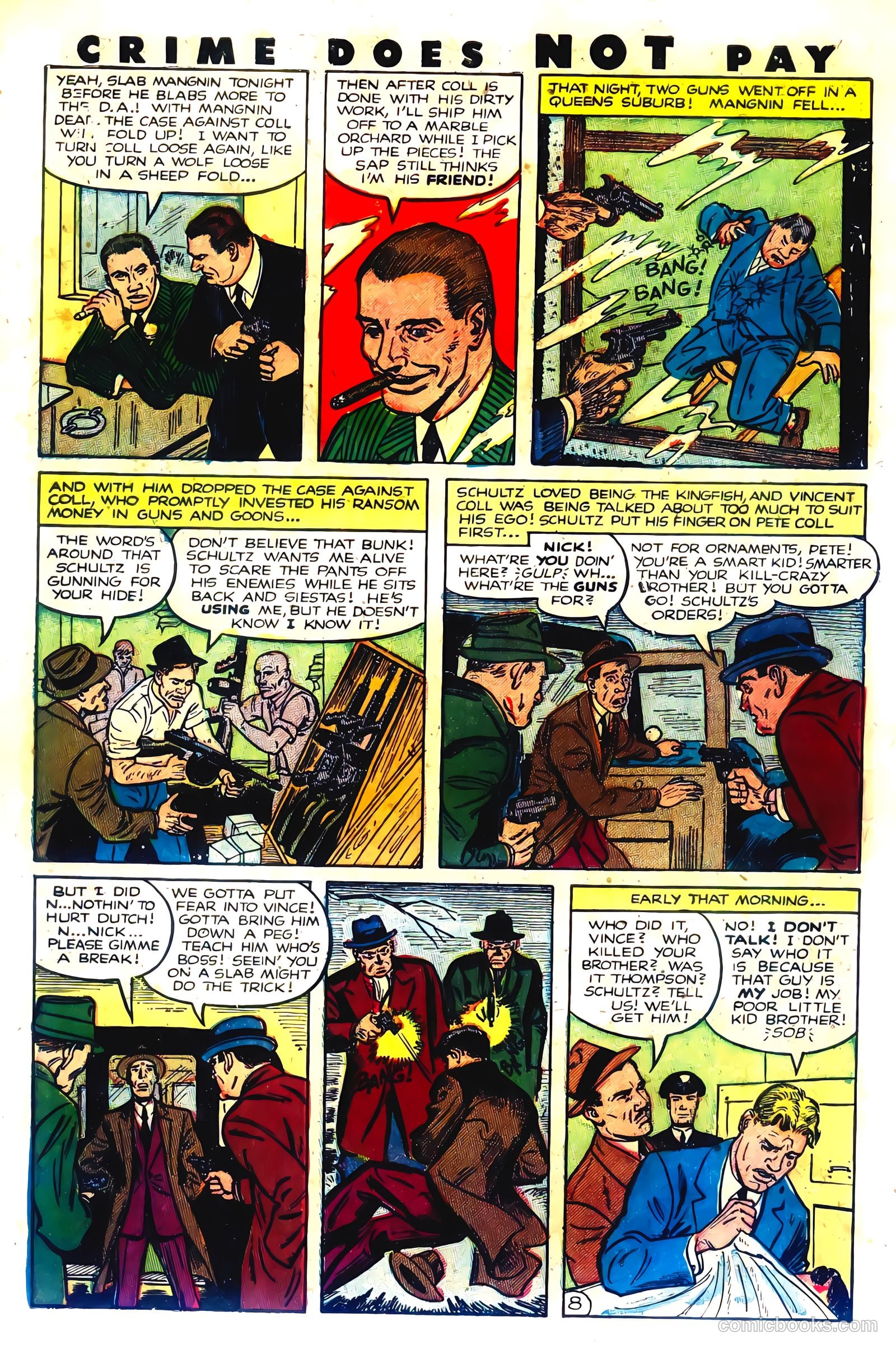 Crime Does Not Pay #119 (1953) — page 10 of 36