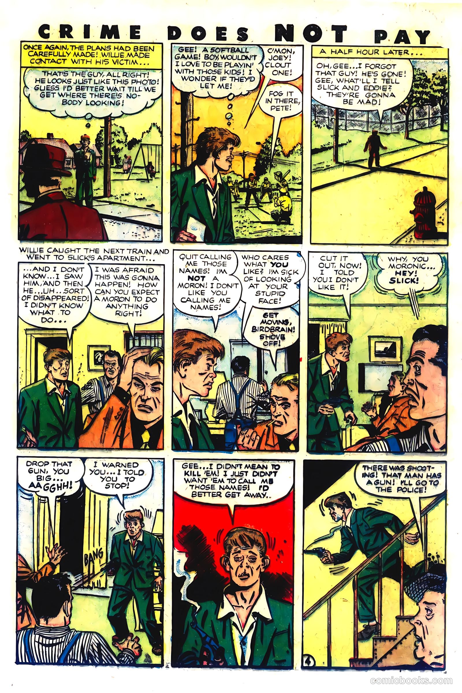 Crime Does Not Pay #119 (1953) — page 17 of 36