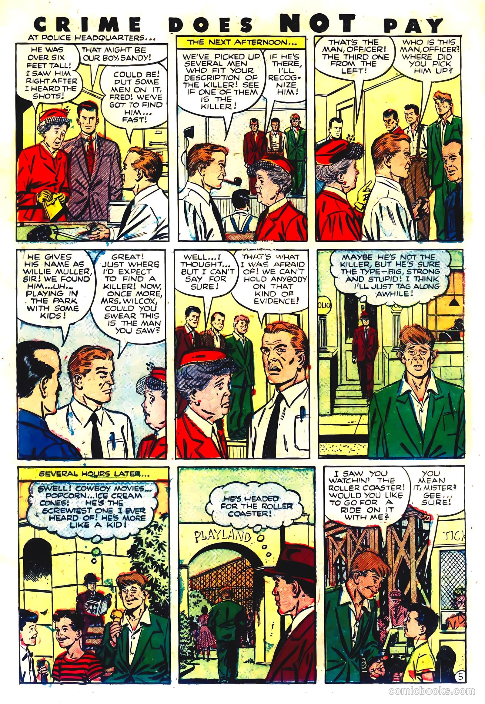 Crime Does Not Pay #119 (1953) — page 18 of 36