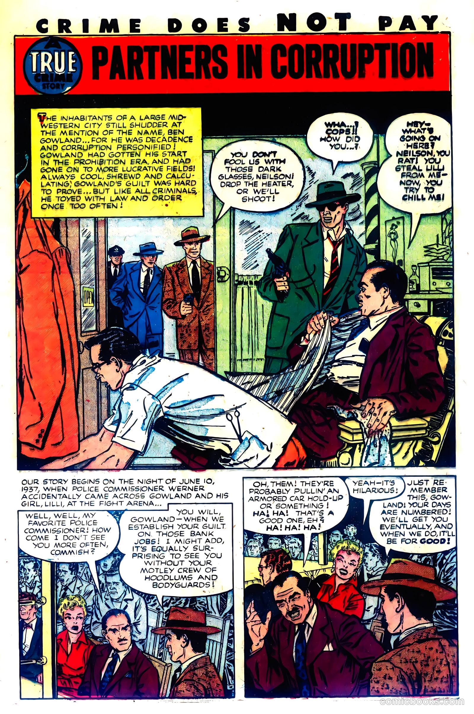 Crime Does Not Pay #119 (1953) — page 25 of 36