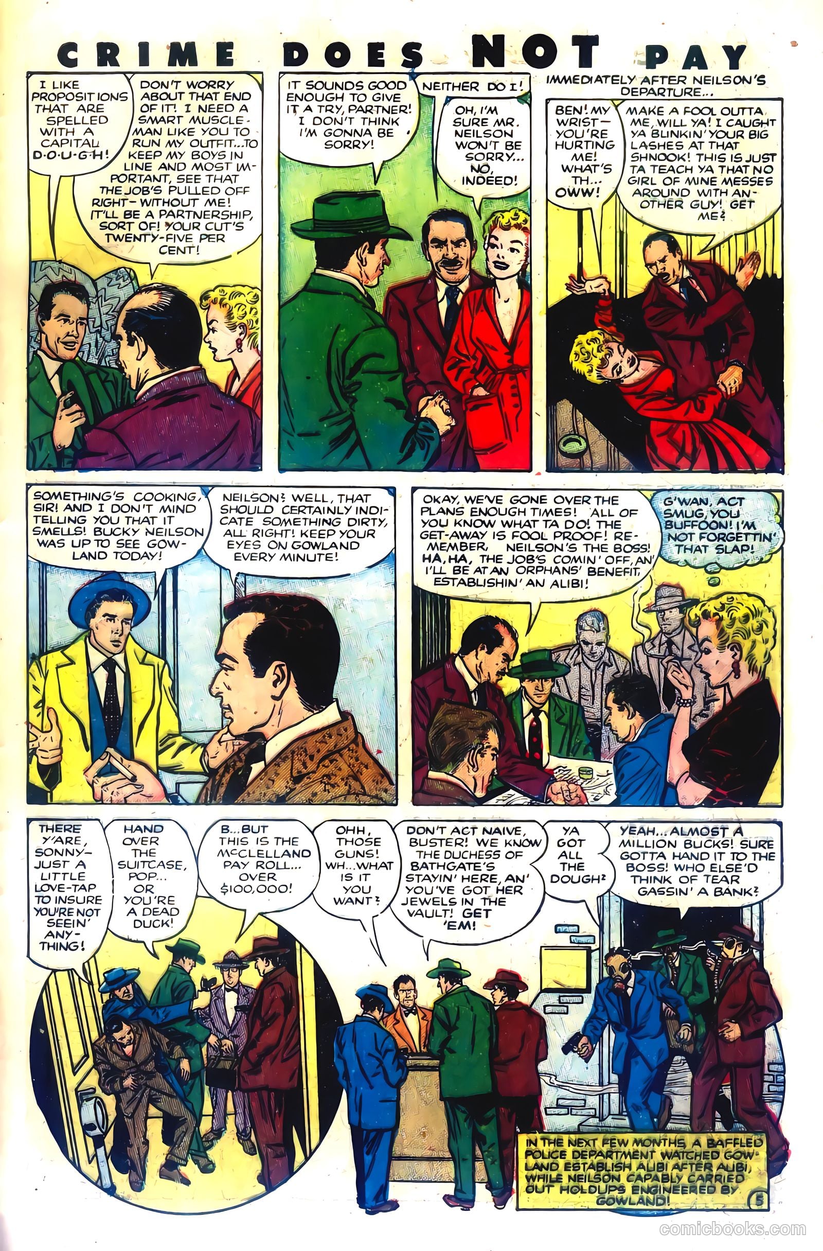 Crime Does Not Pay #119 (1953) — page 29 of 36