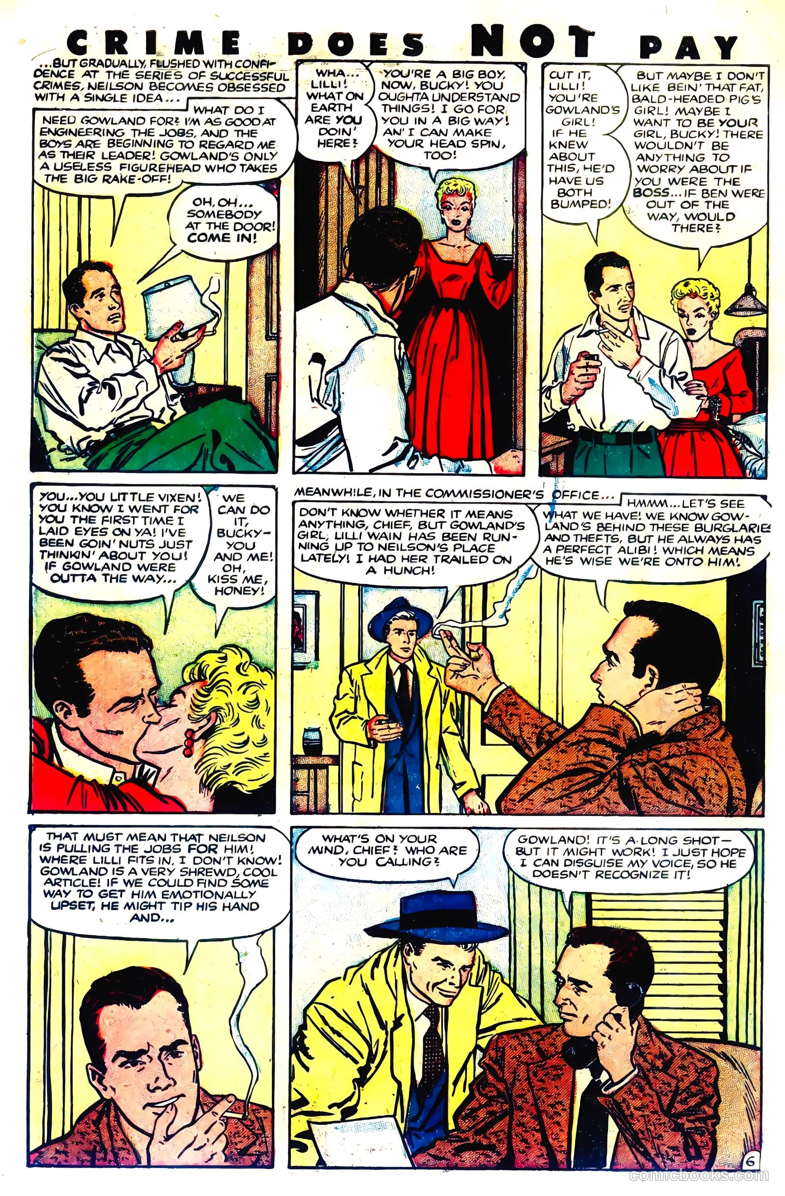 Crime Does Not Pay #119 (1953) — page 30 of 36