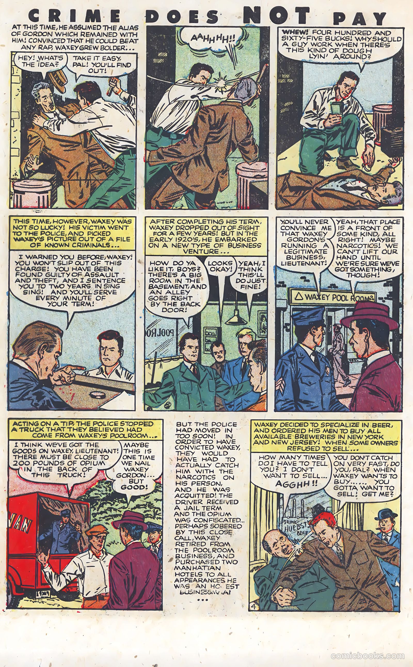 Crime Does Not Pay #121 (1953) — page 6 of 35