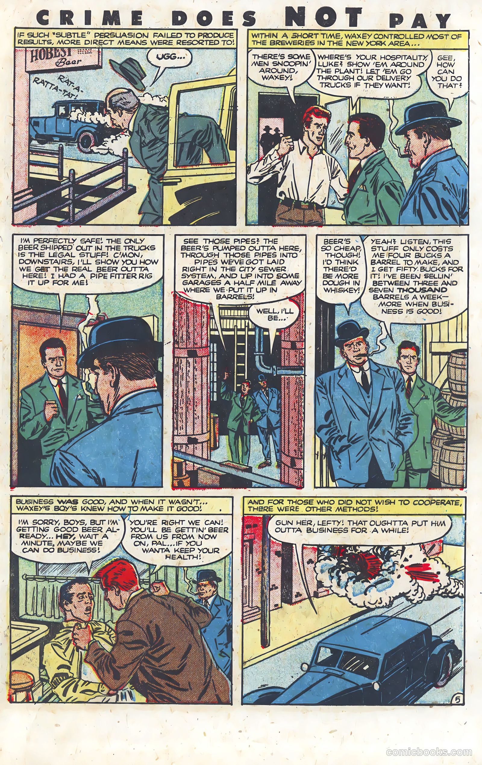 Crime Does Not Pay #121 (1953) — page 7 of 35