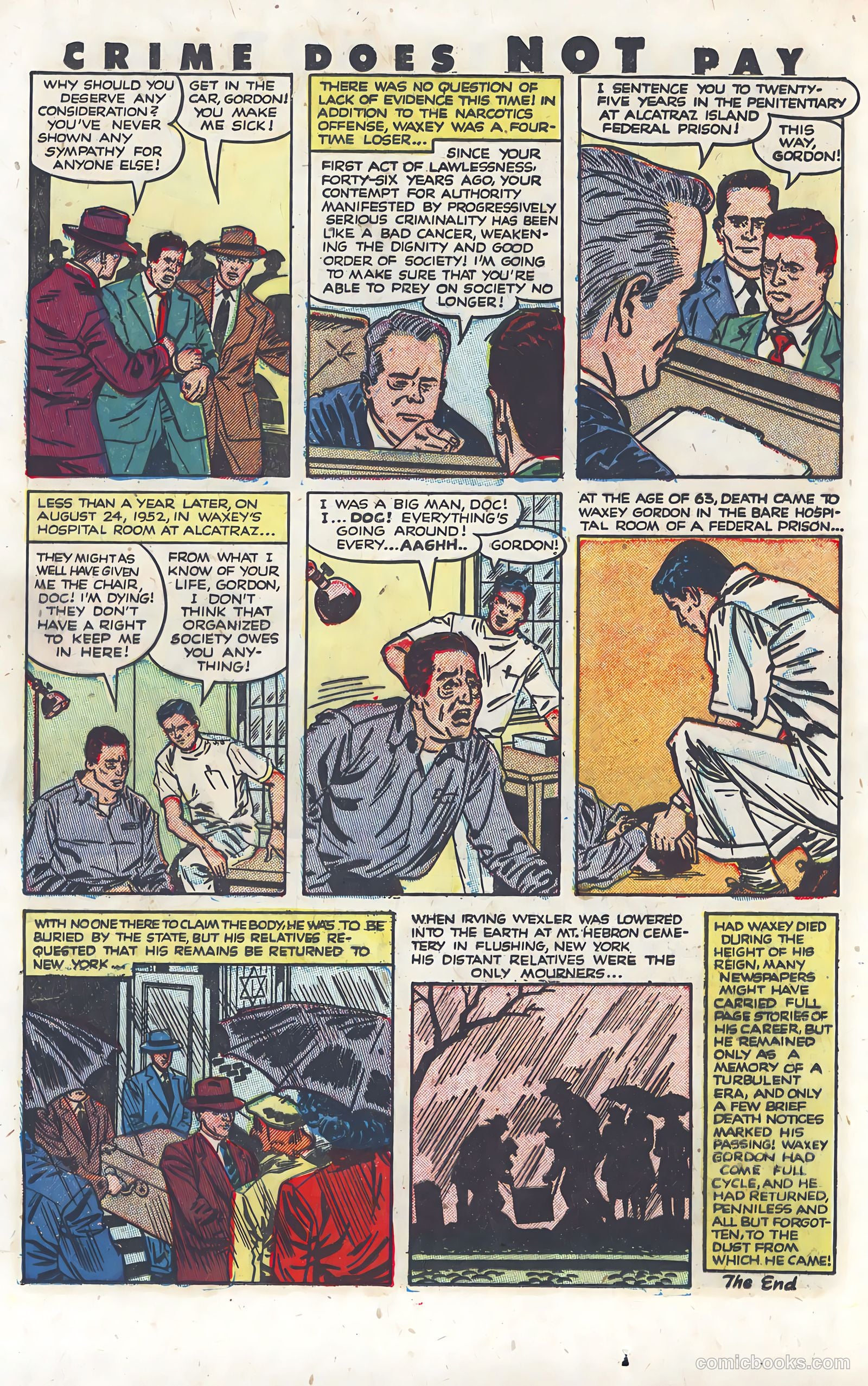 Crime Does Not Pay #121 (1953) — page 12 of 35