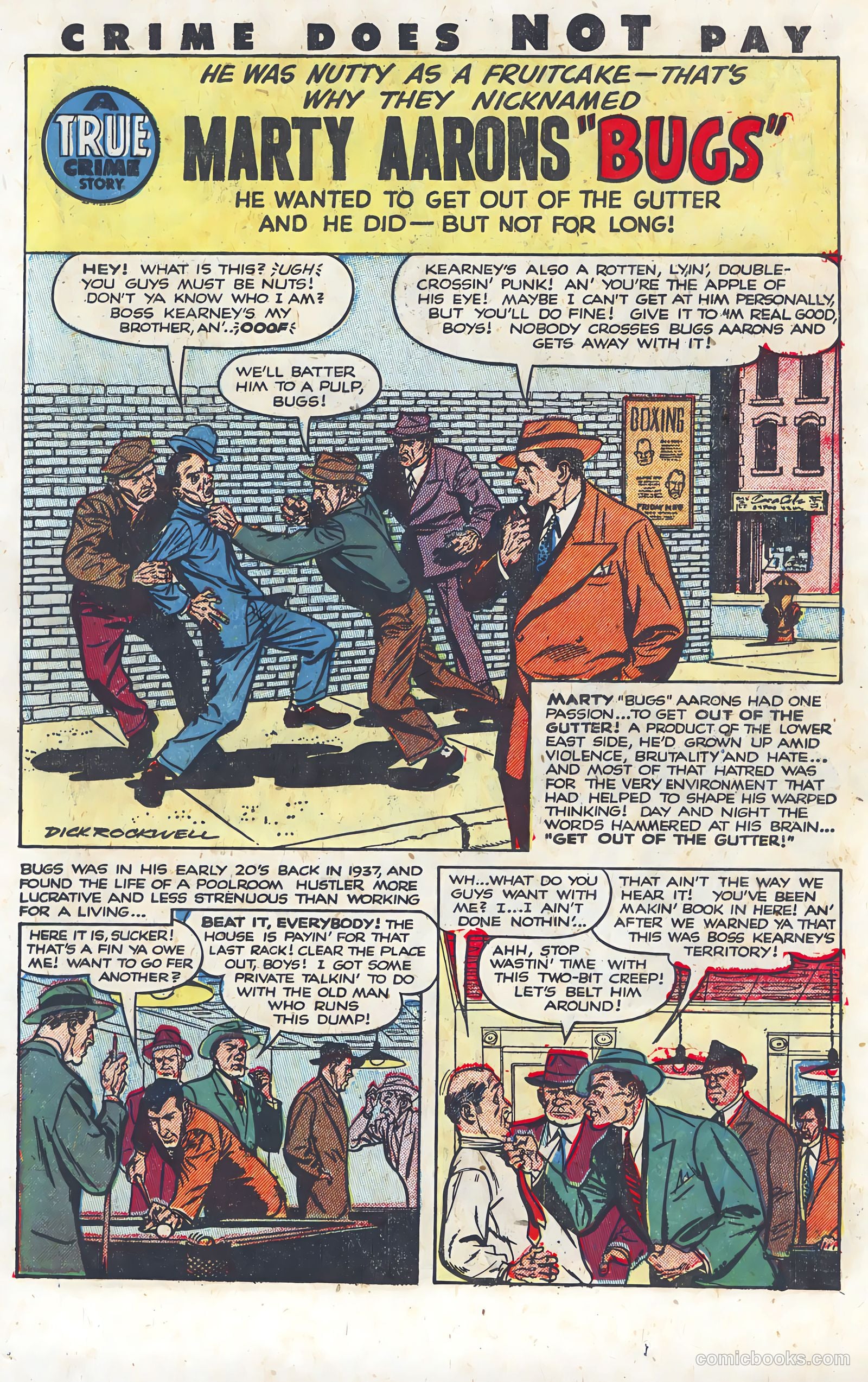 Crime Does Not Pay #121 (1953) — page 14 of 35