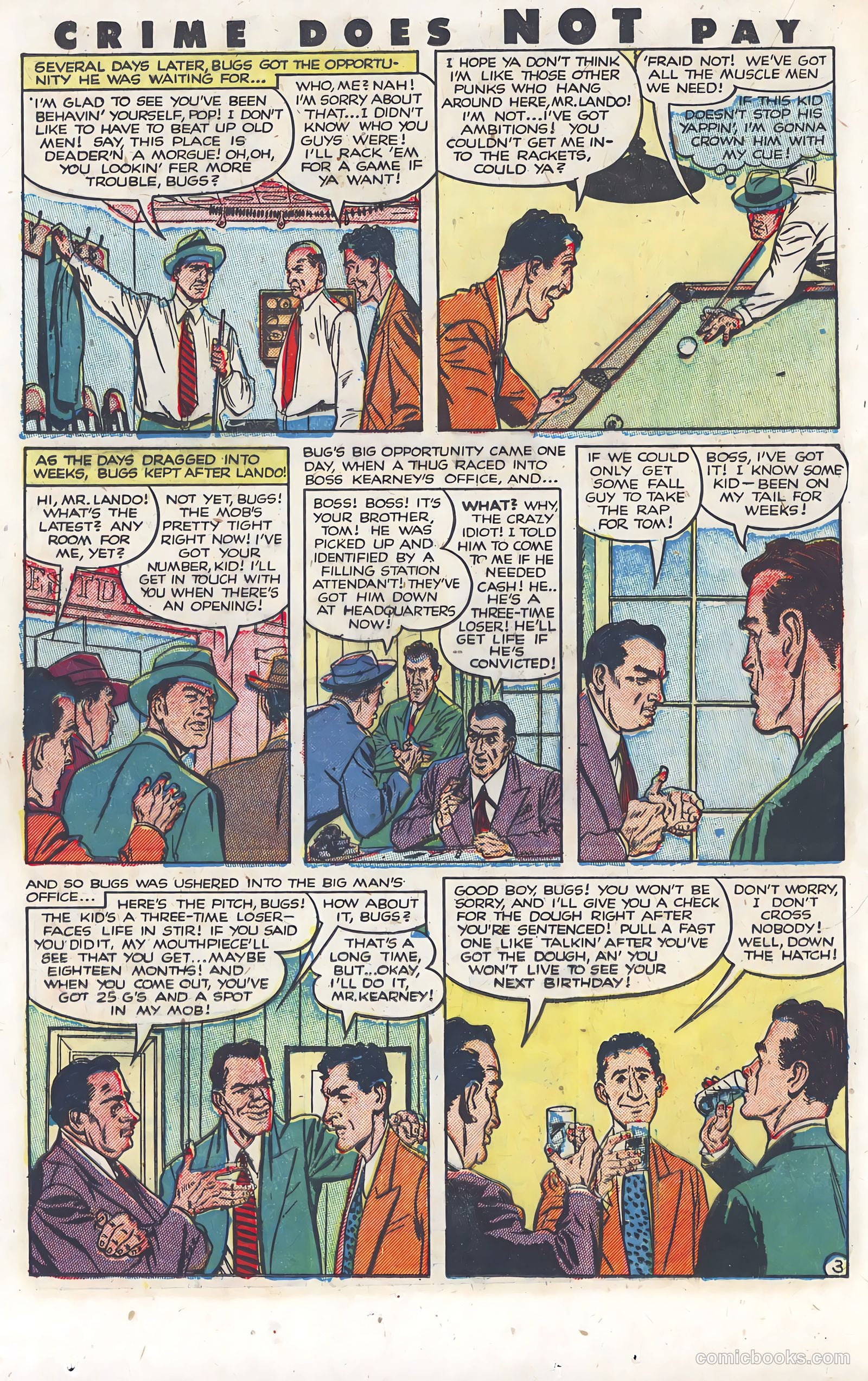 Crime Does Not Pay #121 (1953) — page 16 of 35
