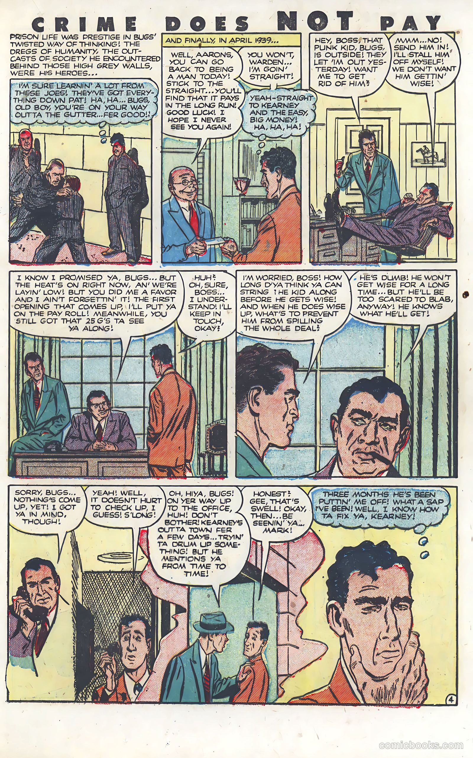 Crime Does Not Pay #121 (1953) — page 17 of 35