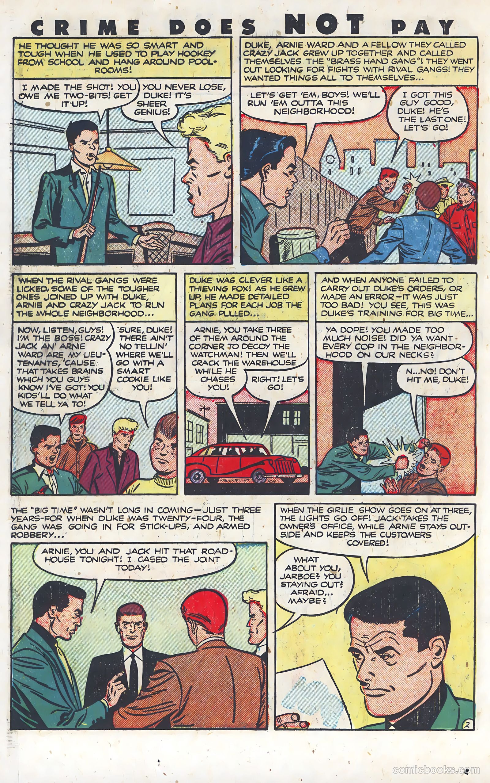 Crime Does Not Pay #121 (1953) — page 26 of 35