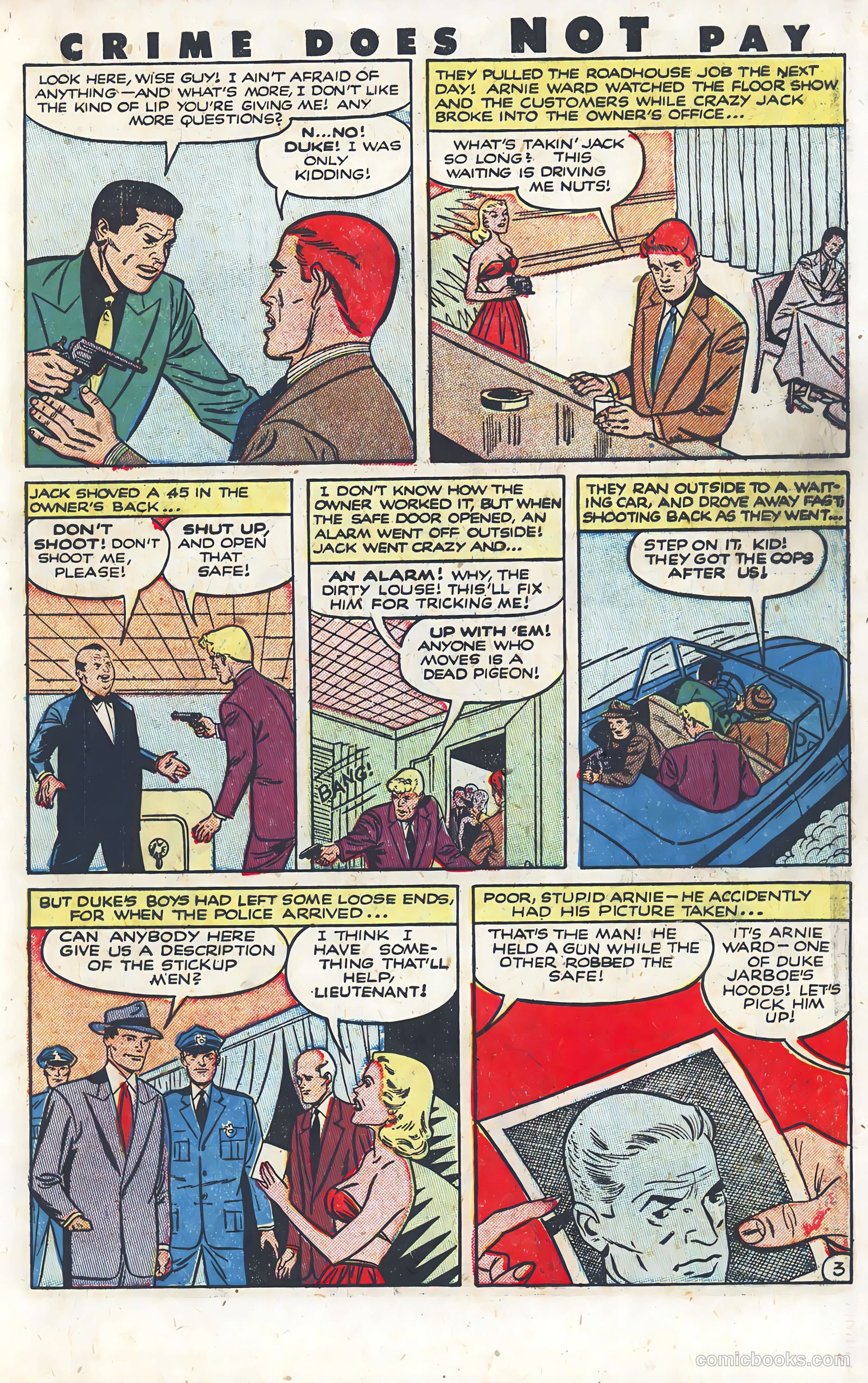 Crime Does Not Pay #121 (1953) — page 27 of 35