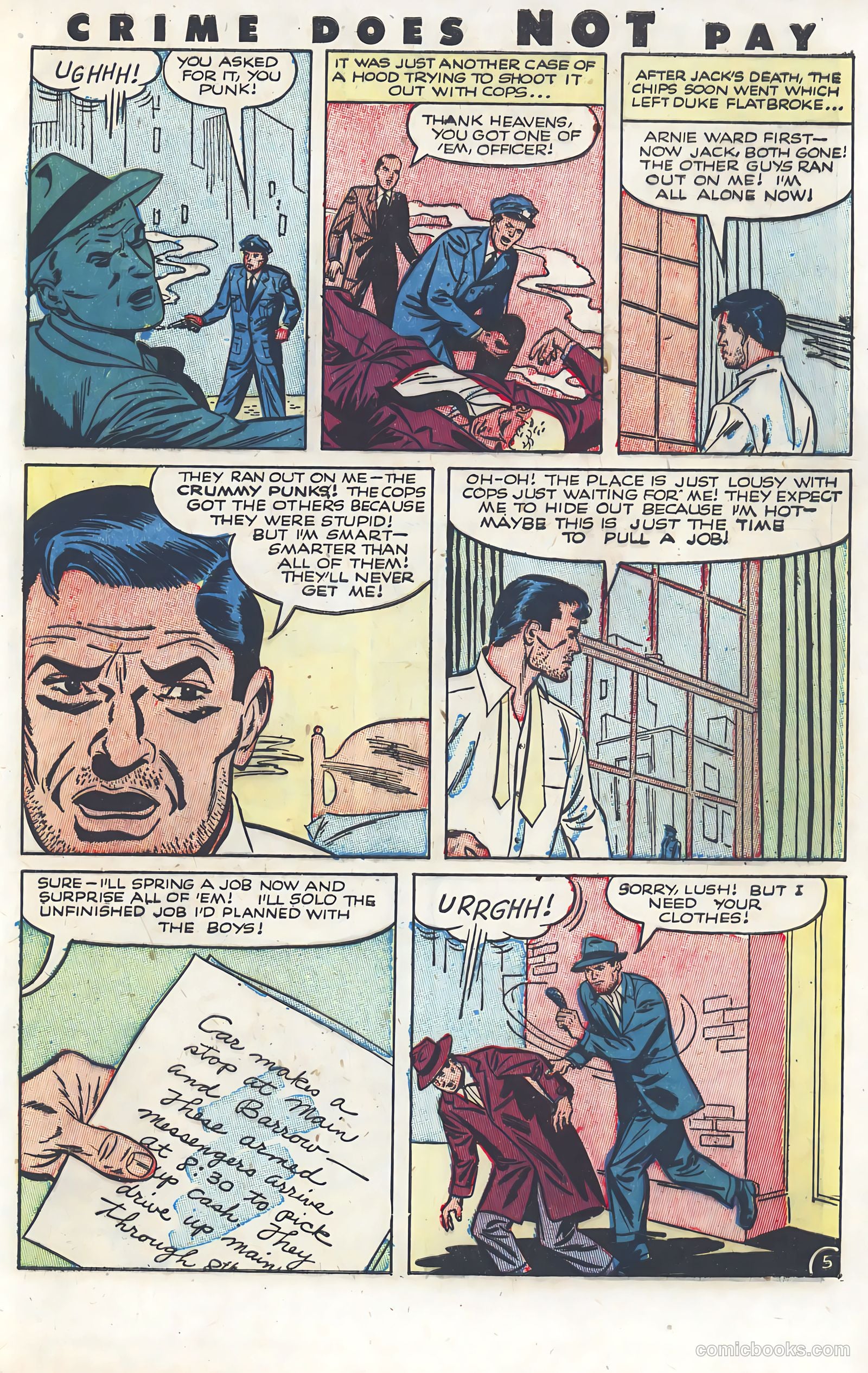 Crime Does Not Pay #121 (1953) — page 29 of 35