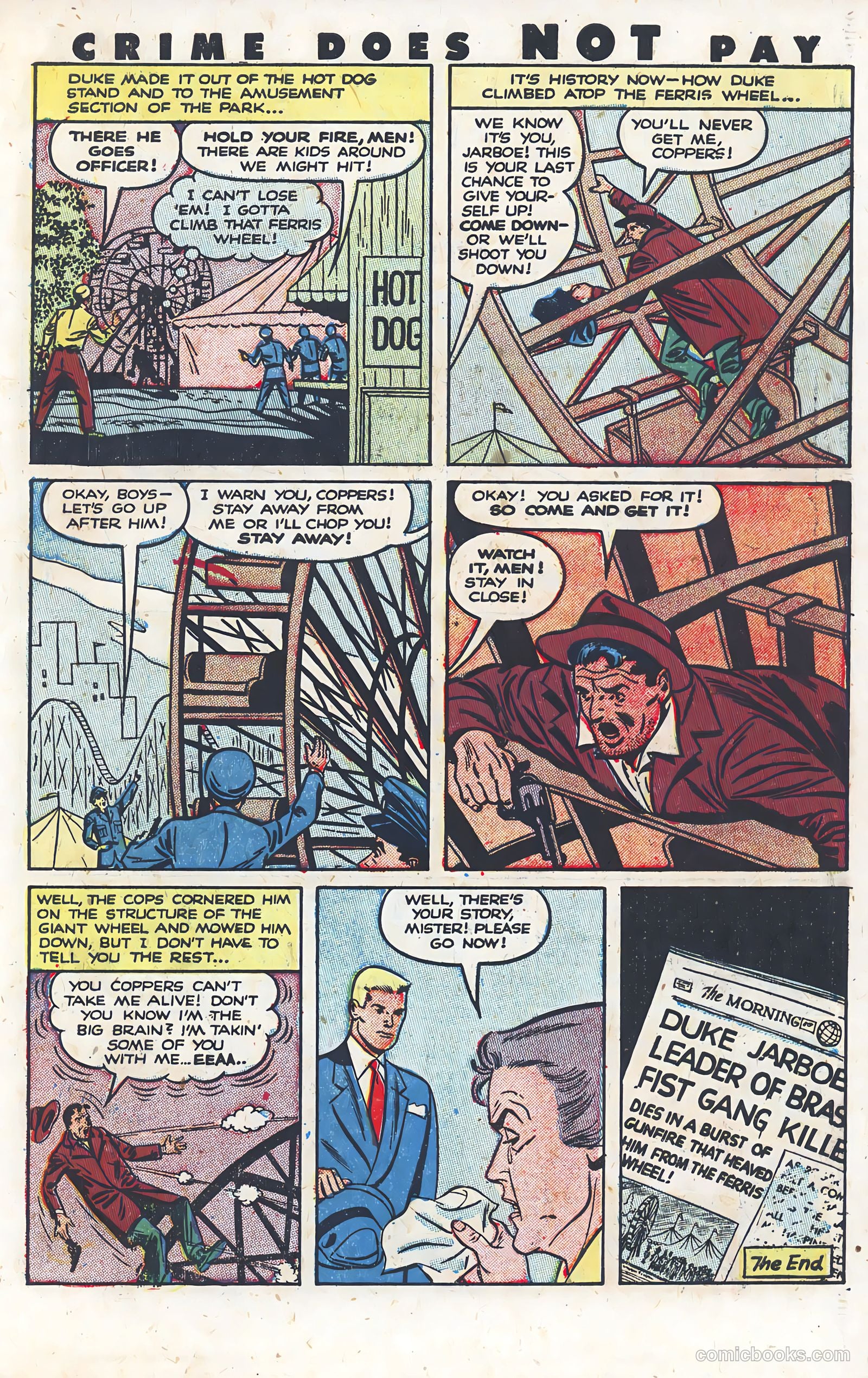 Crime Does Not Pay #121 (1953) — page 31 of 35