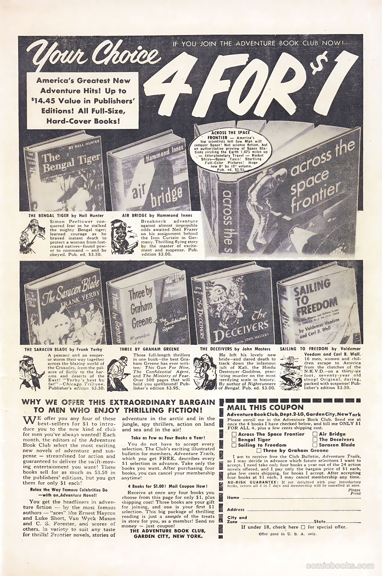Crime Does Not Pay #121 (1953) — page 35 of 35