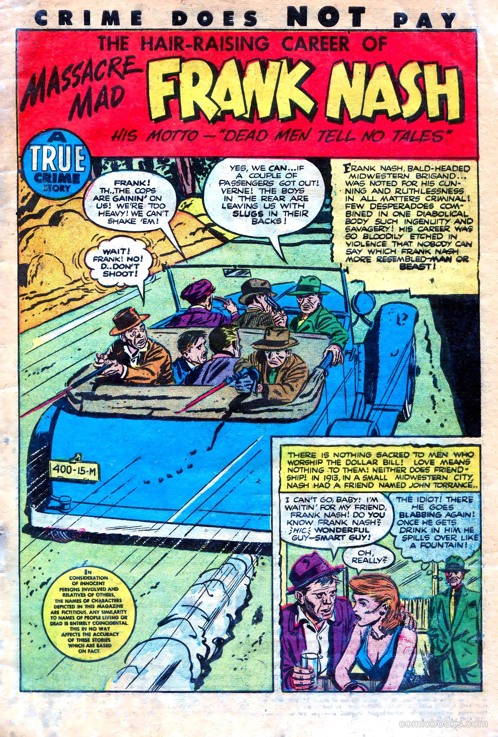 Crime Does Not Pay #125 (1953) — page 3 of 36
