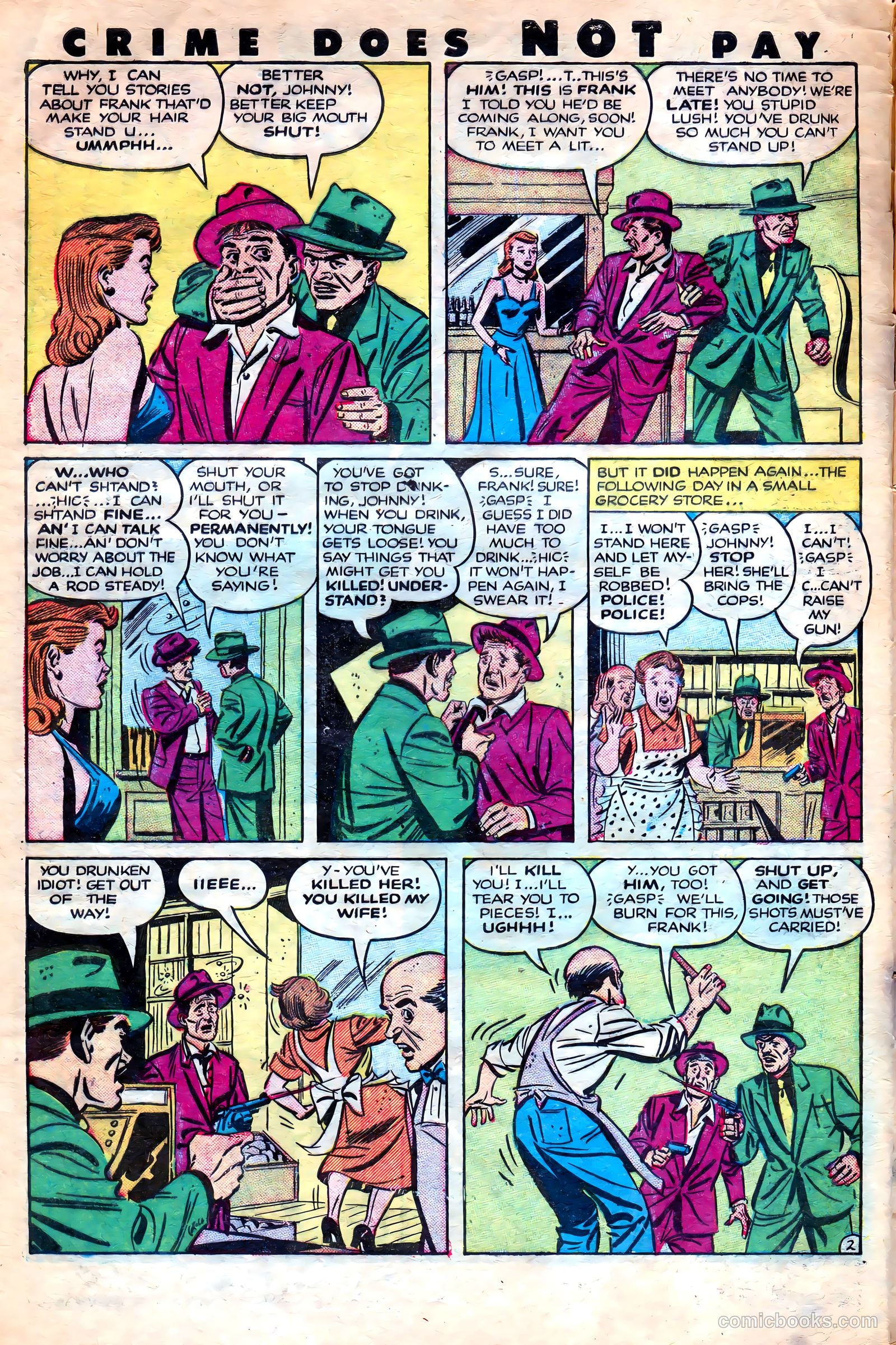 Crime Does Not Pay #125 (1953) — page 4 of 36