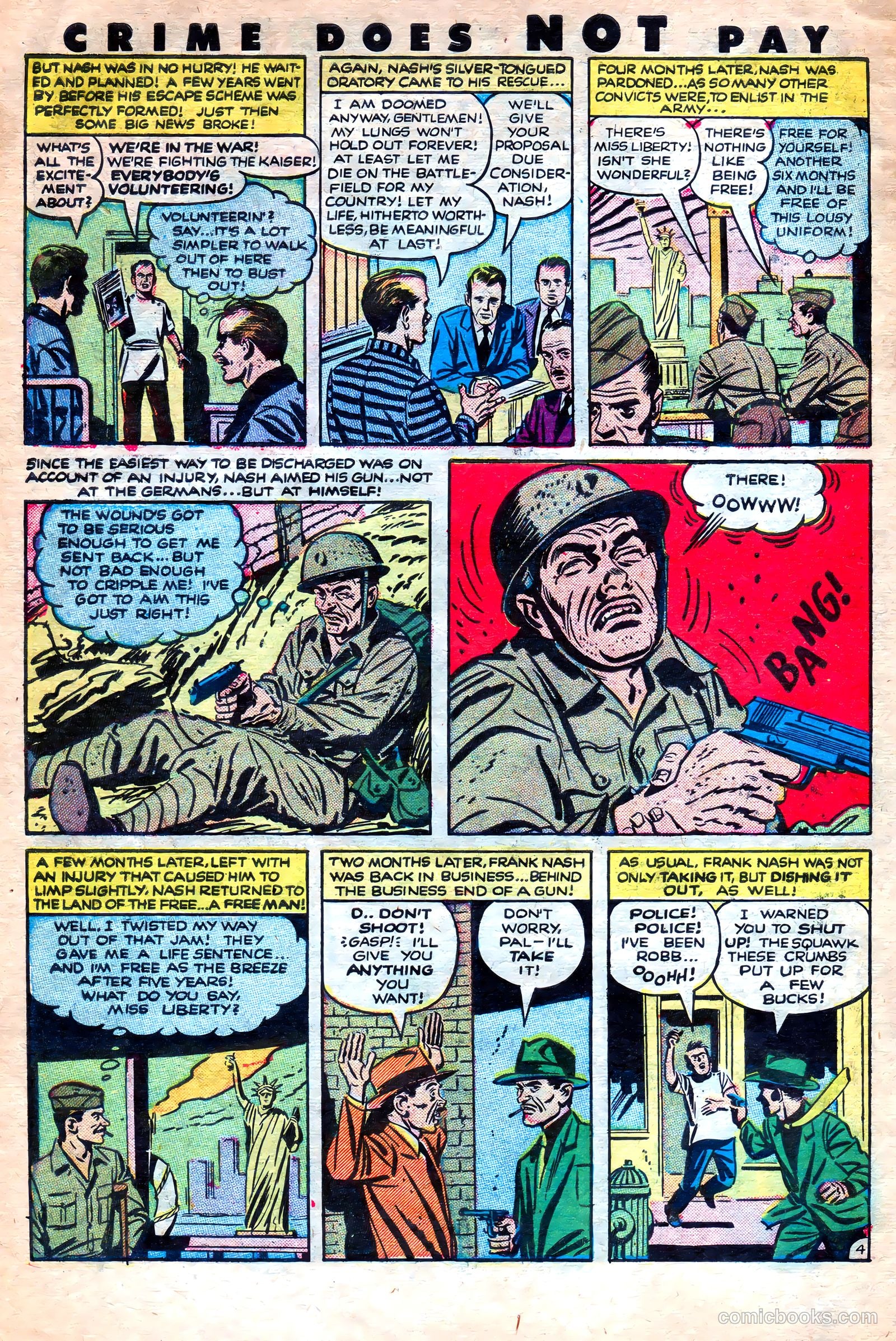 Crime Does Not Pay #125 (1953) — page 6 of 36