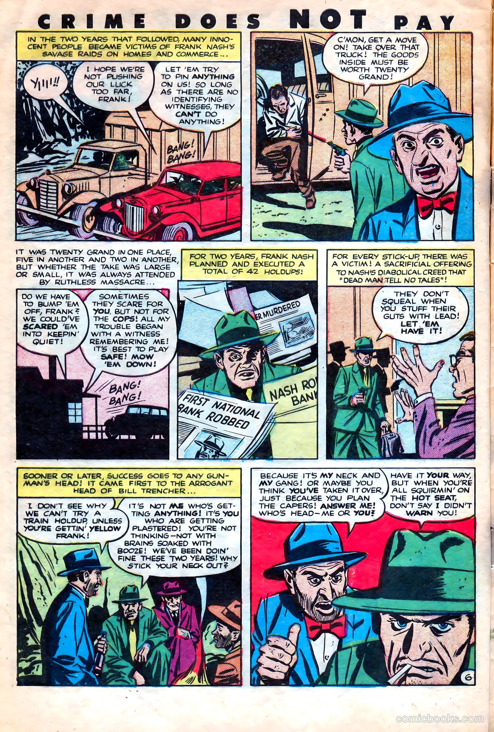Crime Does Not Pay #125 (1953) — page 8 of 36