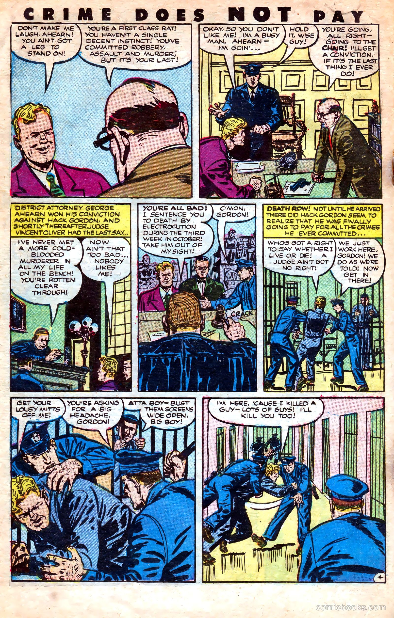 Crime Does Not Pay #125 (1953) — page 18 of 36