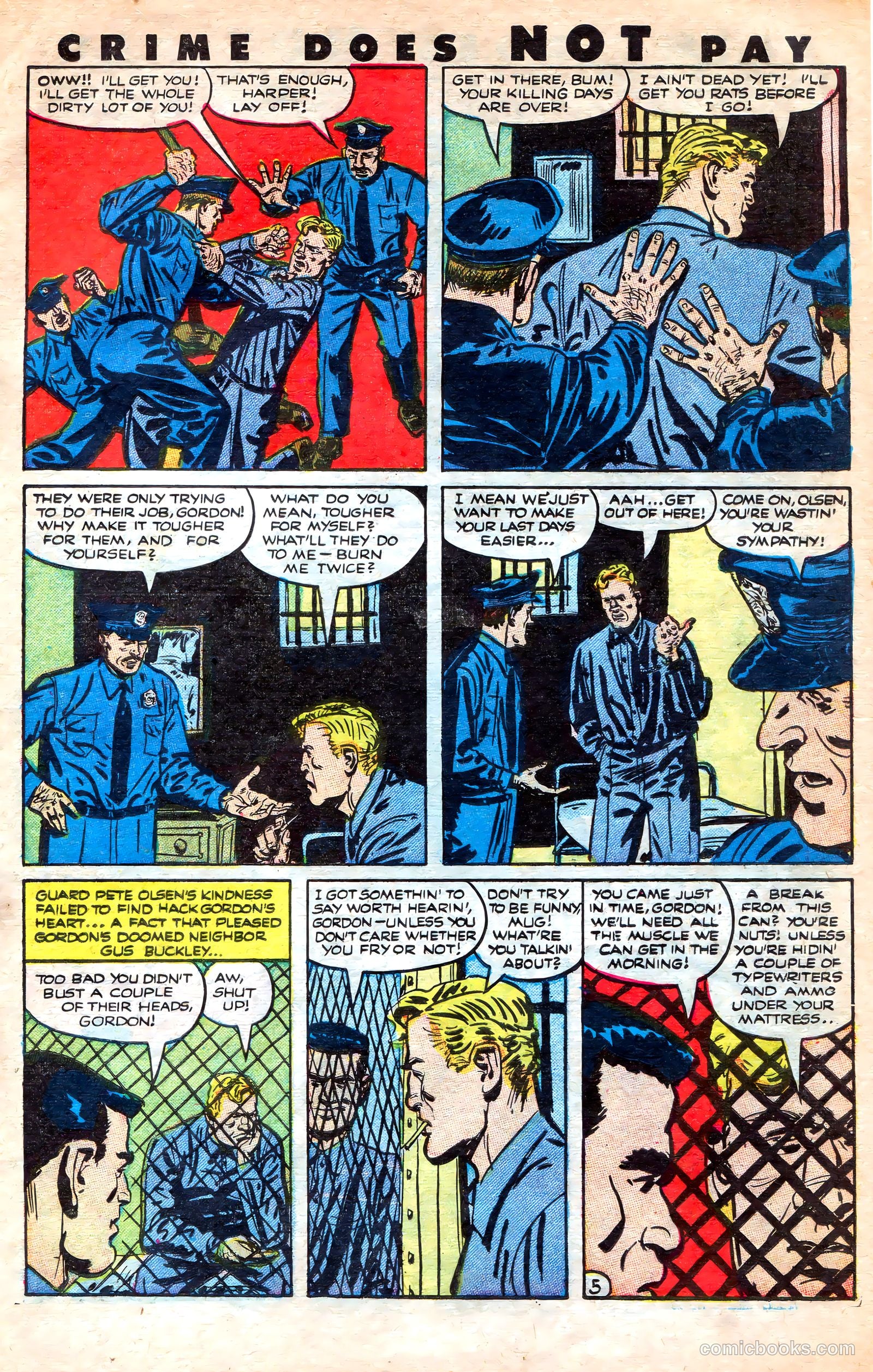 Crime Does Not Pay #125 (1953) — page 19 of 36