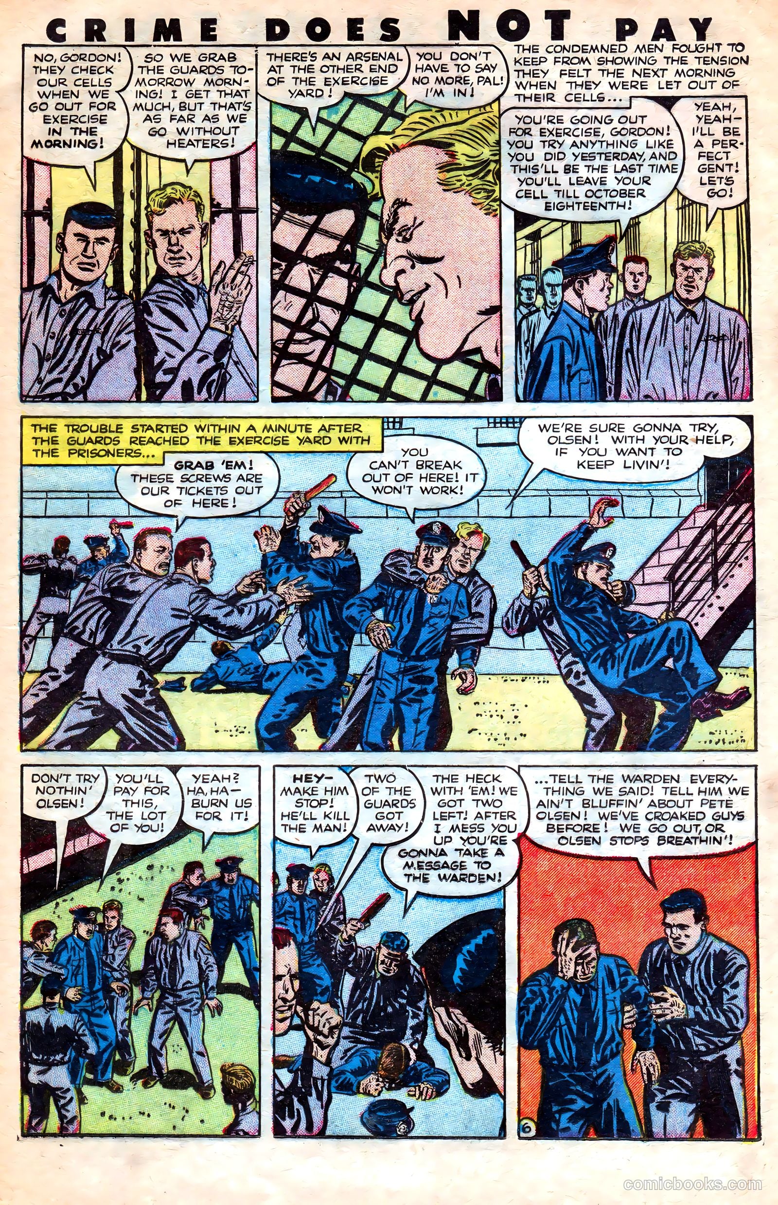 Crime Does Not Pay #125 (1953) — page 20 of 36