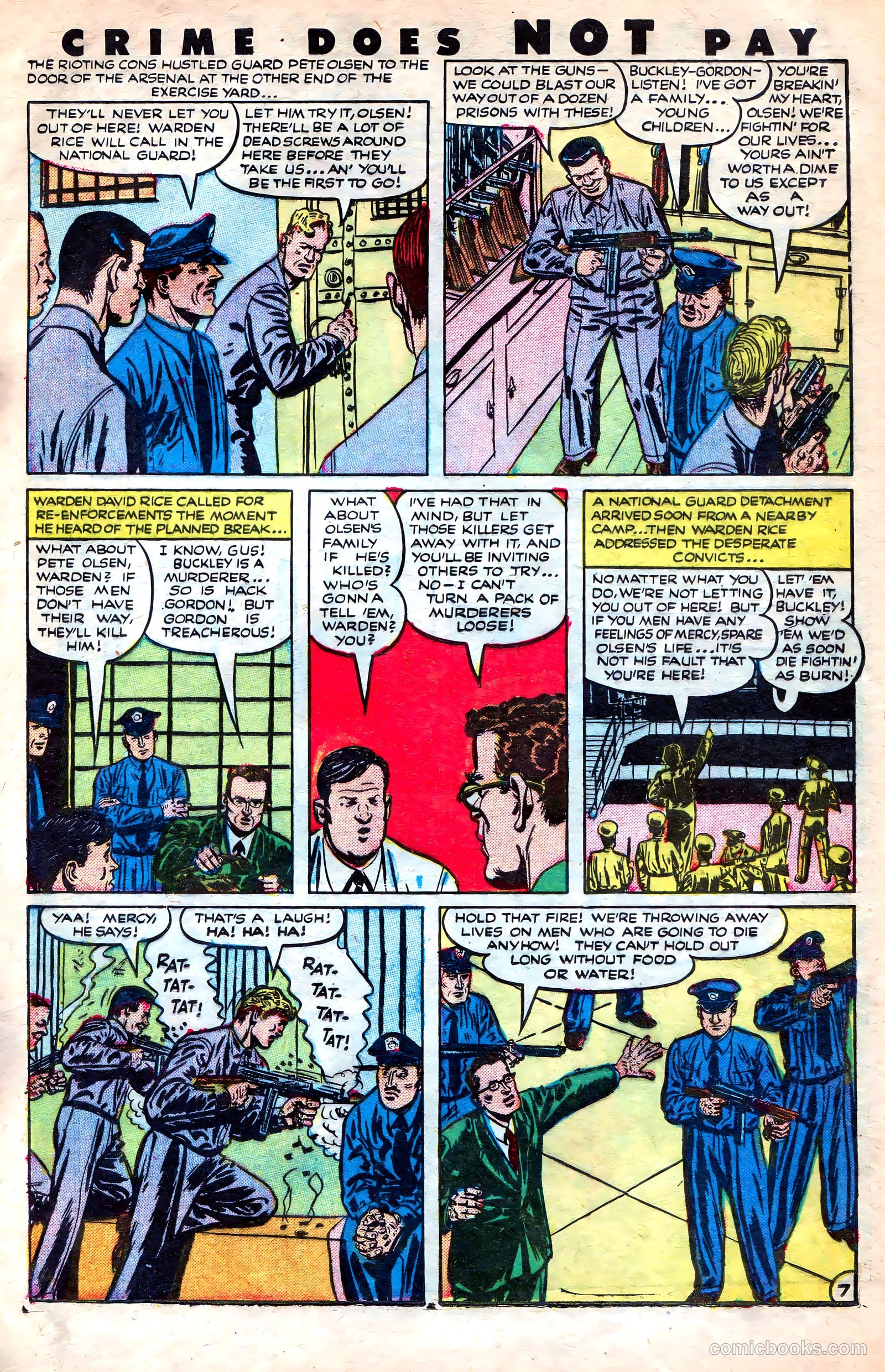 Crime Does Not Pay #125 (1953) — page 21 of 36