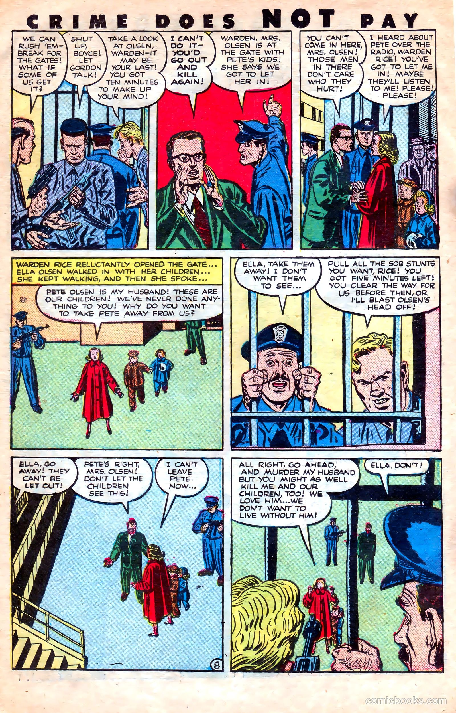 Crime Does Not Pay #125 (1953) — page 22 of 36