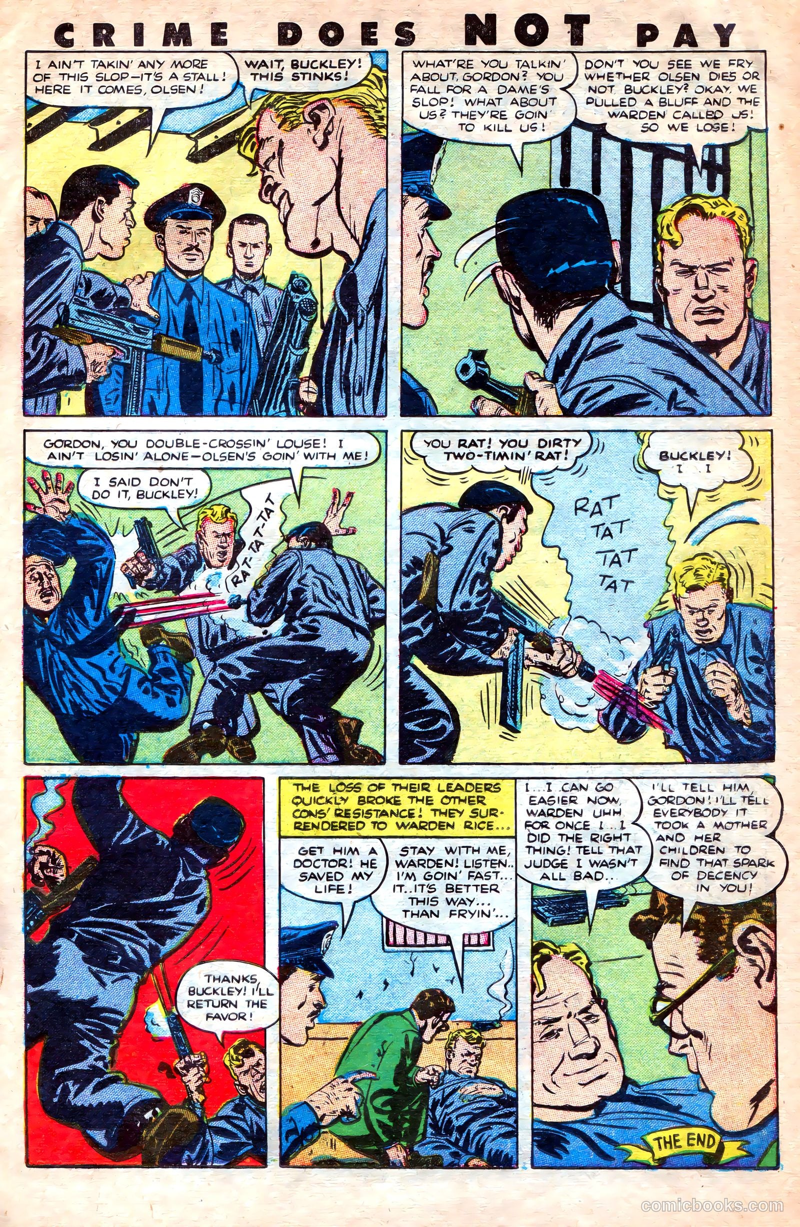 Crime Does Not Pay #125 (1953) — page 23 of 36