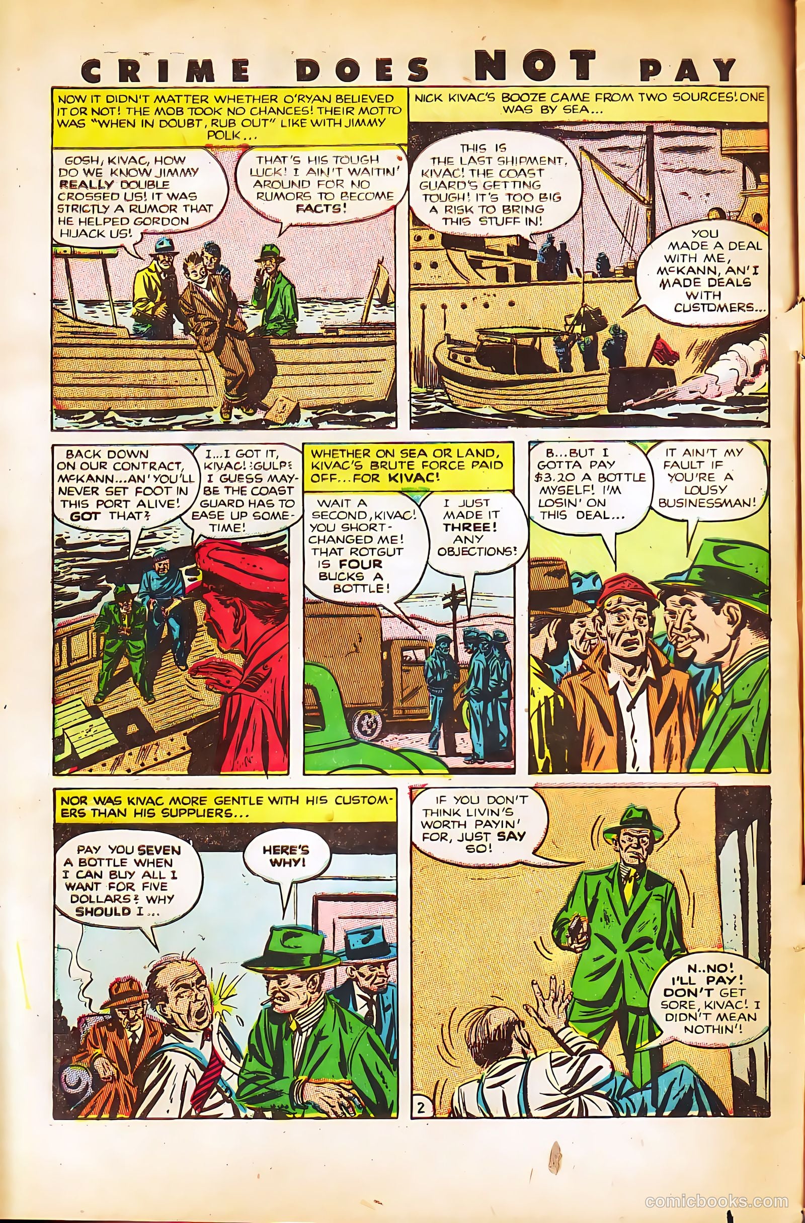 Crime Does Not Pay #126 (1953) — page 4 of 36