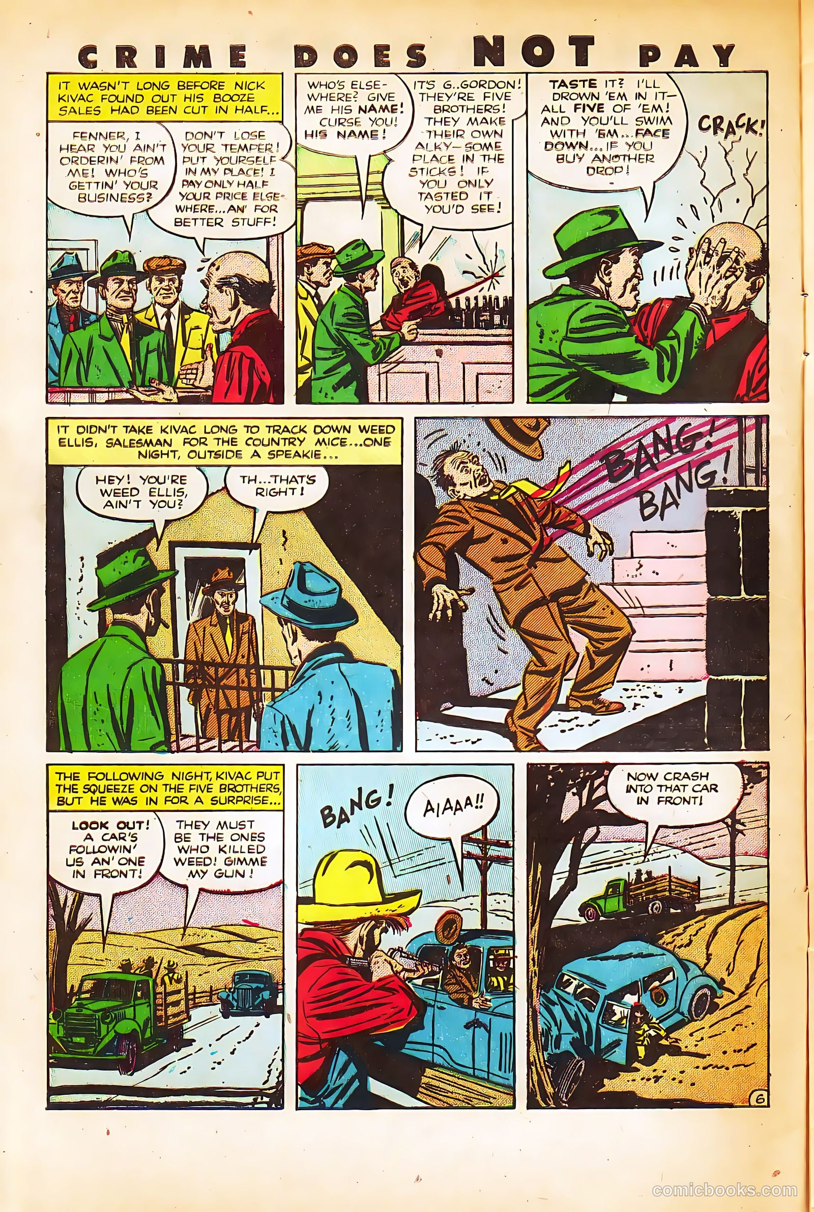 Crime Does Not Pay #126 (1953) — page 8 of 36