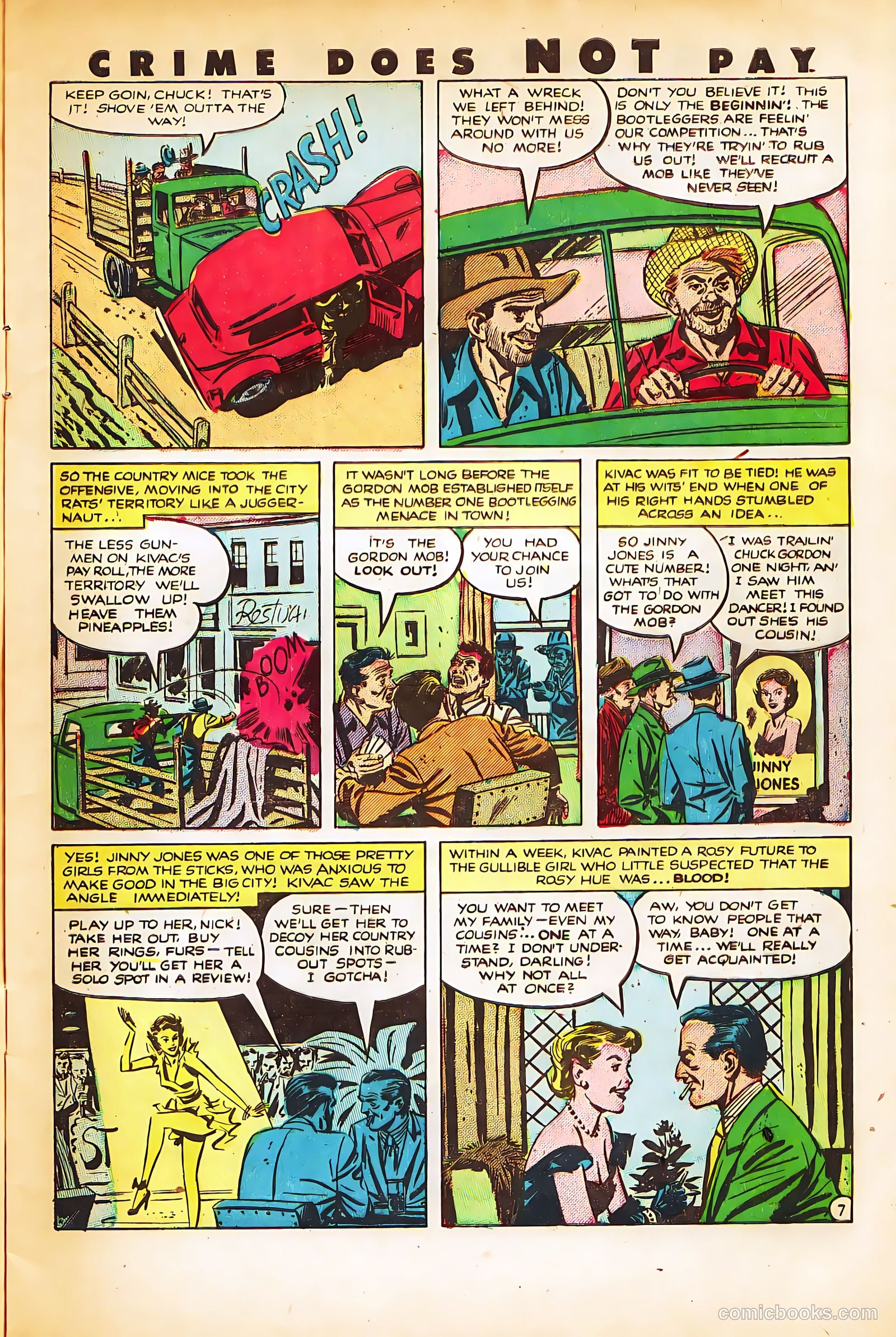 Crime Does Not Pay #126 (1953) — page 9 of 36