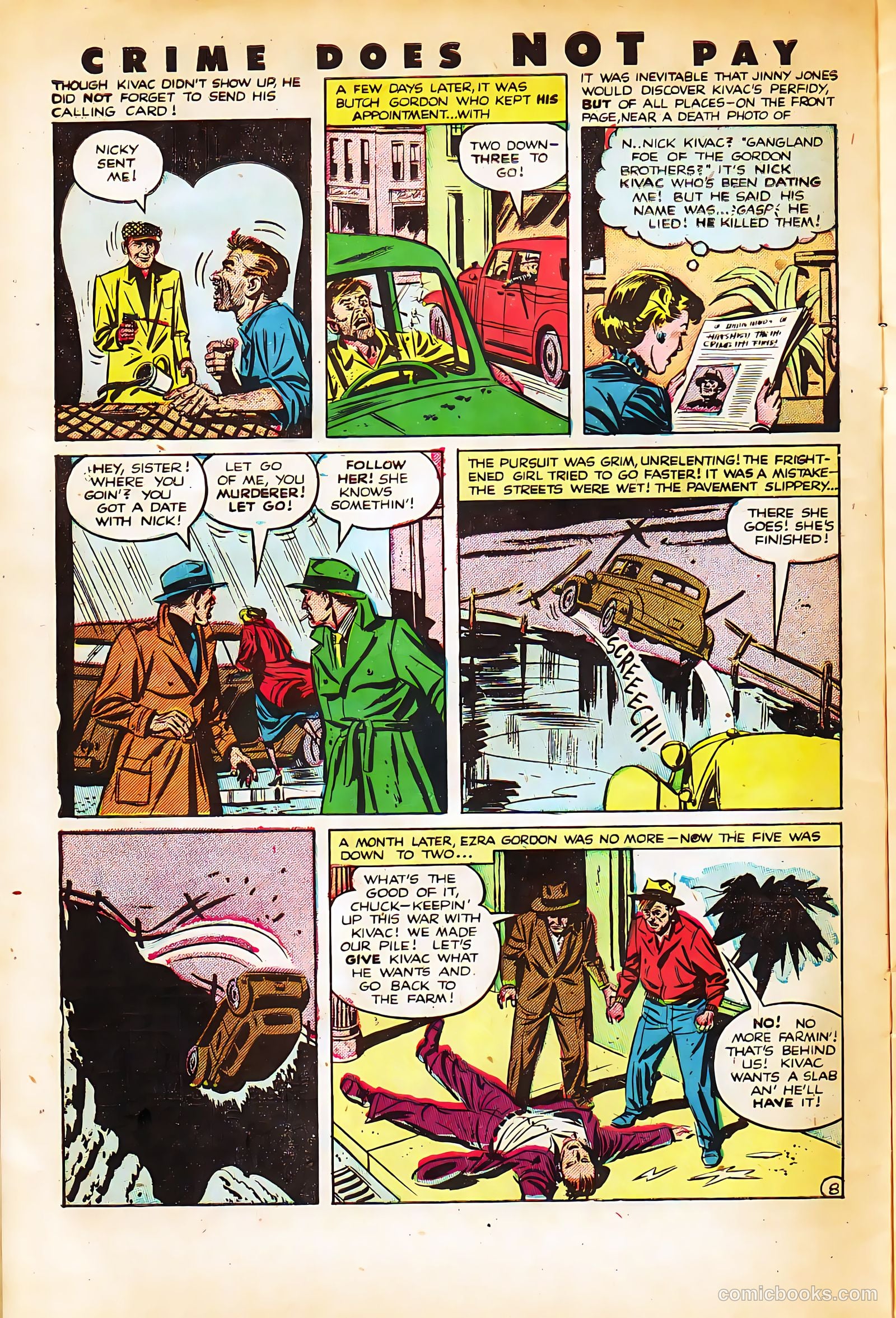 Crime Does Not Pay #126 (1953) — page 10 of 36