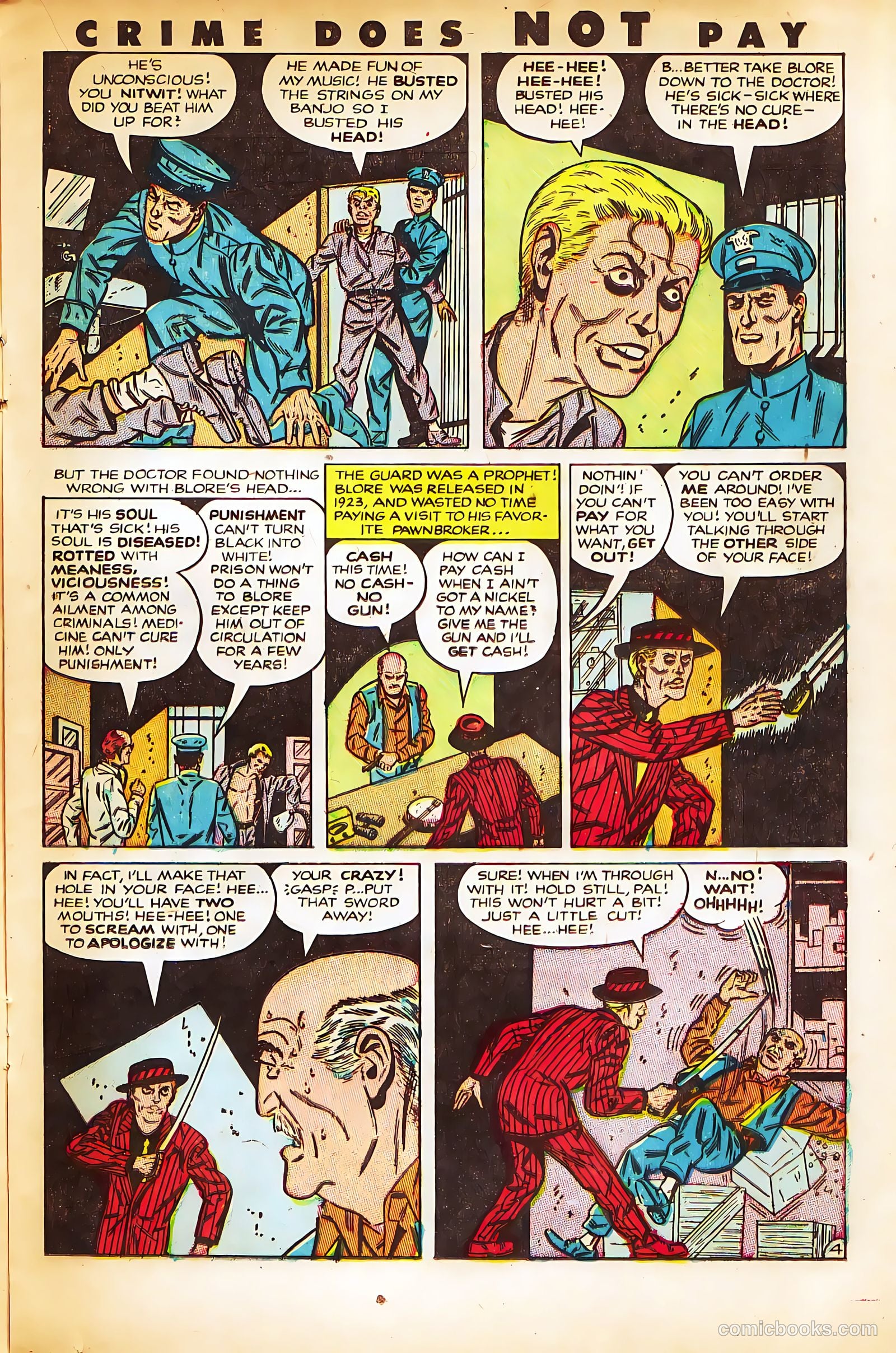 Crime Does Not Pay #126 (1953) — page 17 of 36
